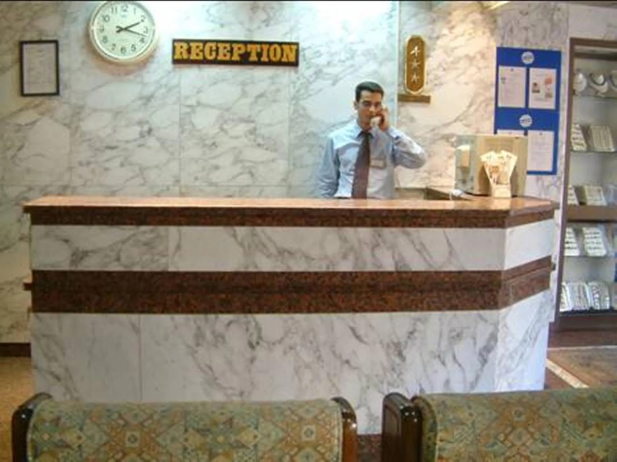 Lobby or reception in St.Joseph Hotel