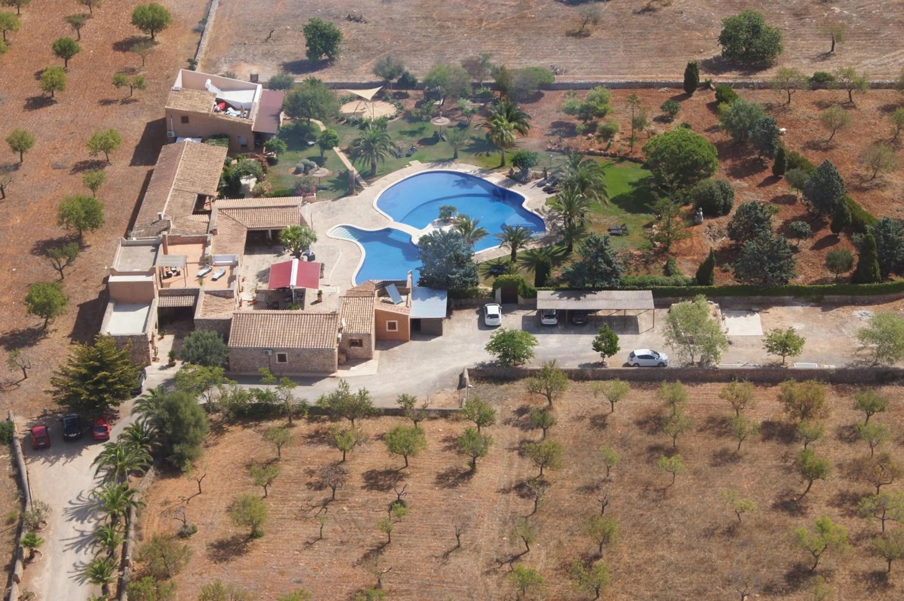 Bird's eye view in Agroturismo Finca Sa Tanca