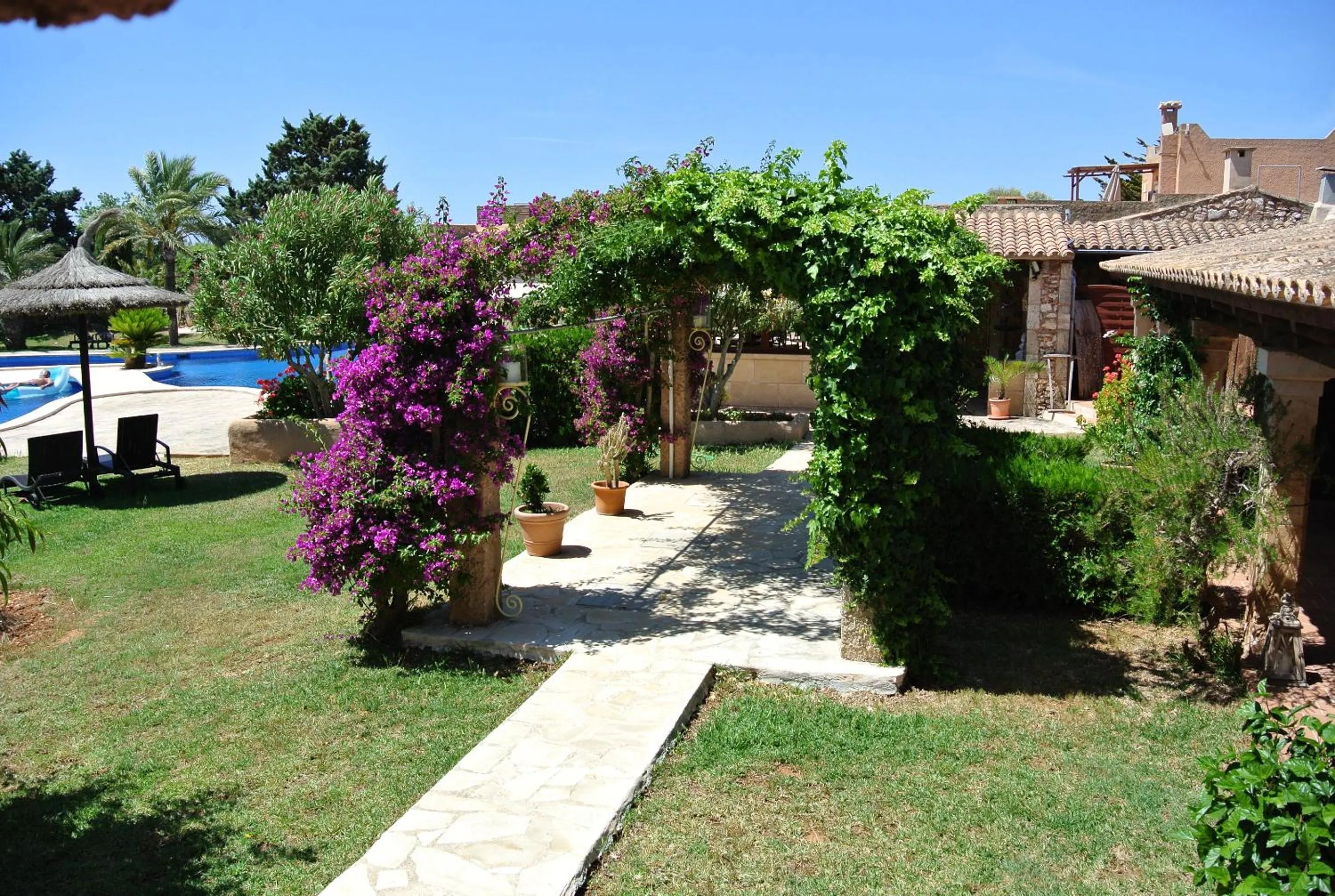 Garden in Agroturismo Finca Sa Tanca
