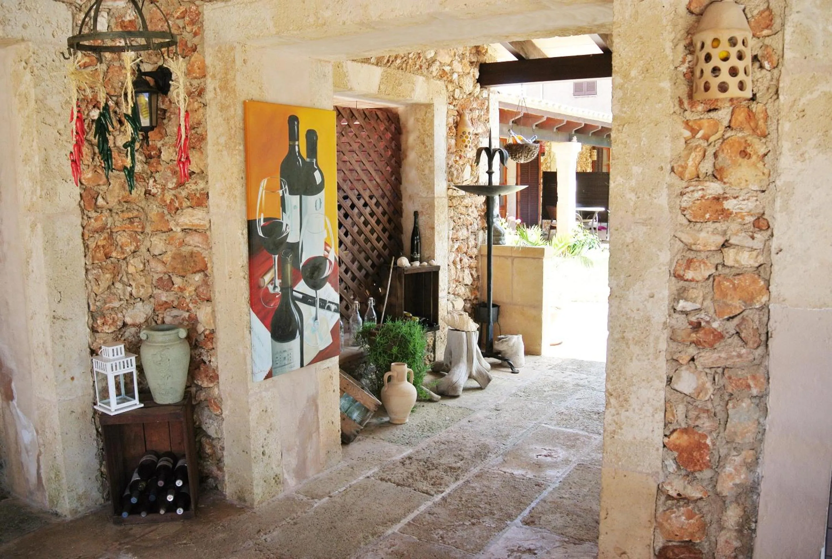 Patio in Agroturismo Finca Sa Tanca