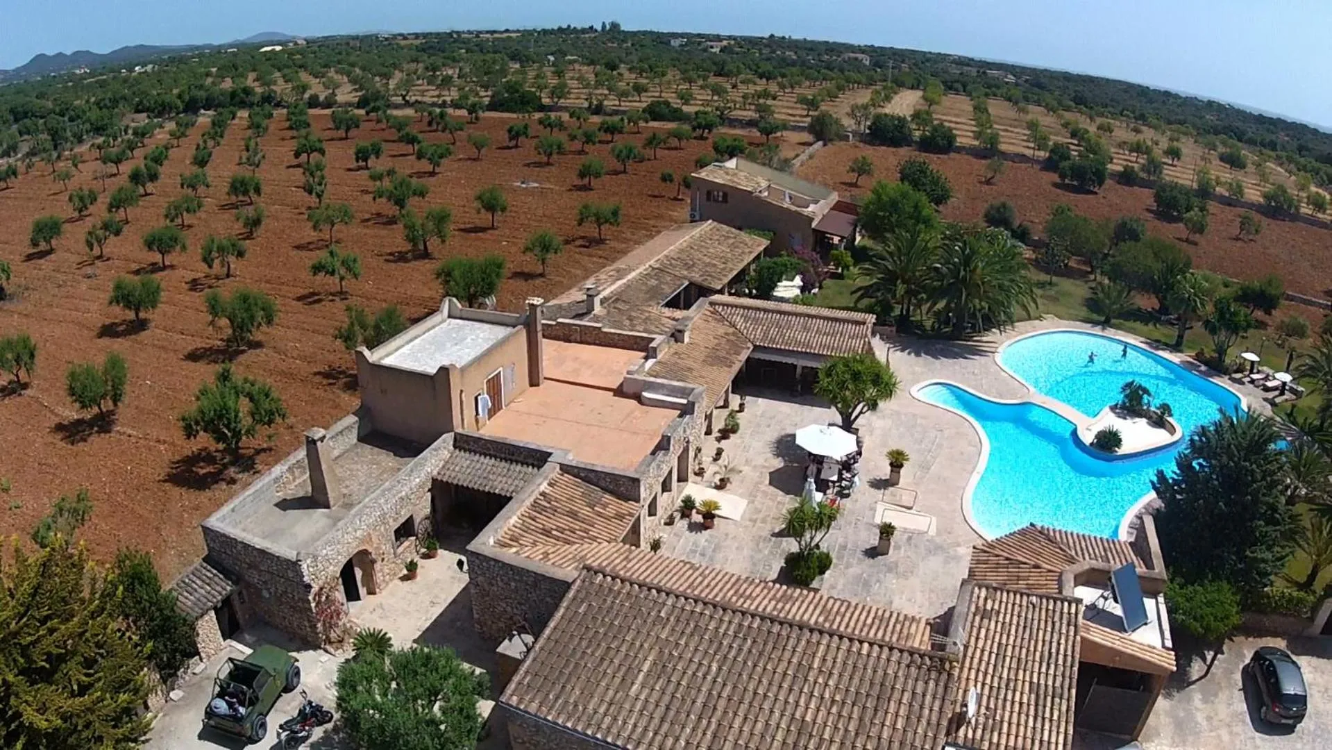 Bird's eye view in Agroturismo Finca Sa Tanca