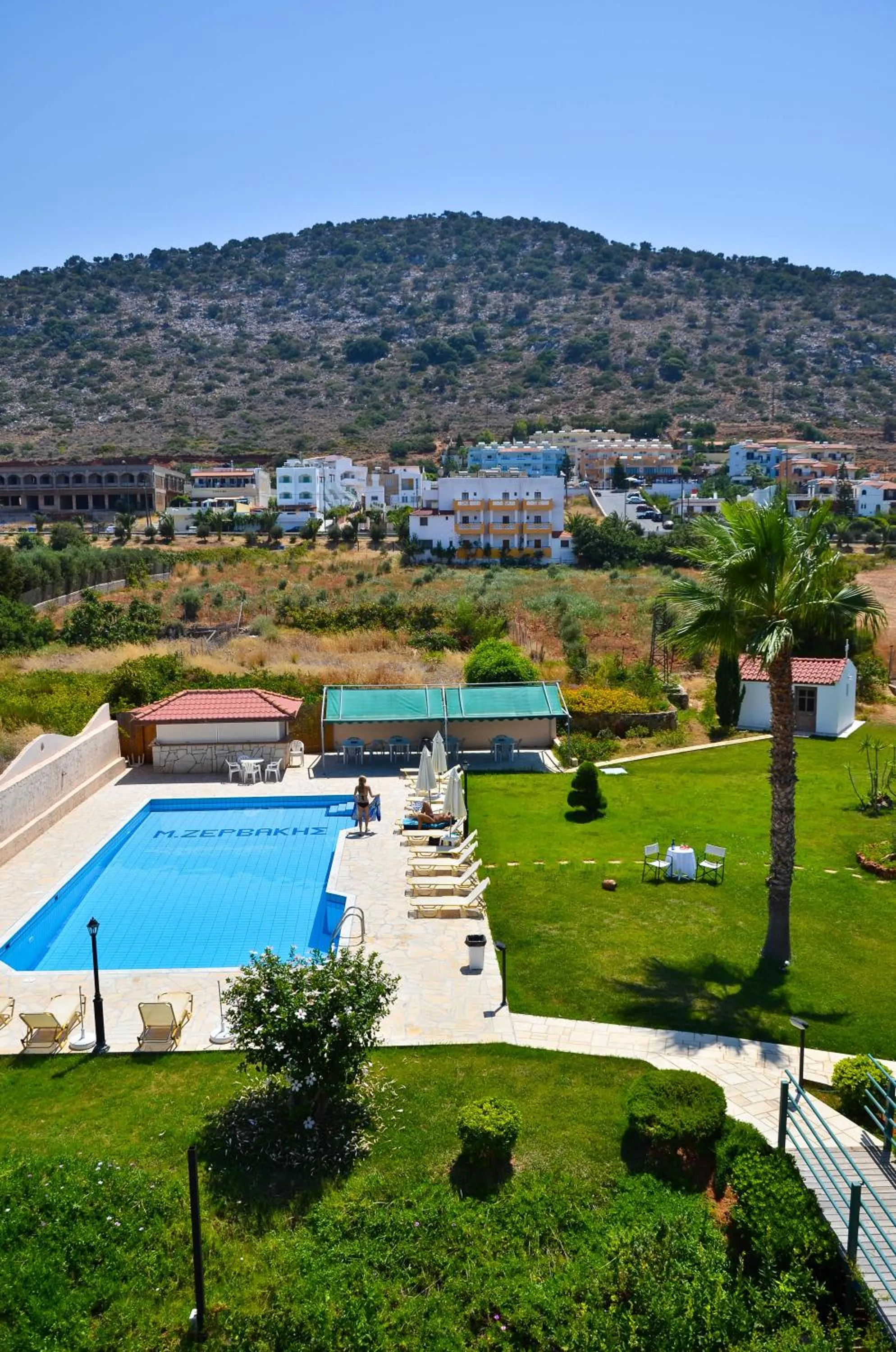 Garden view in Niko Elen, Adults Only