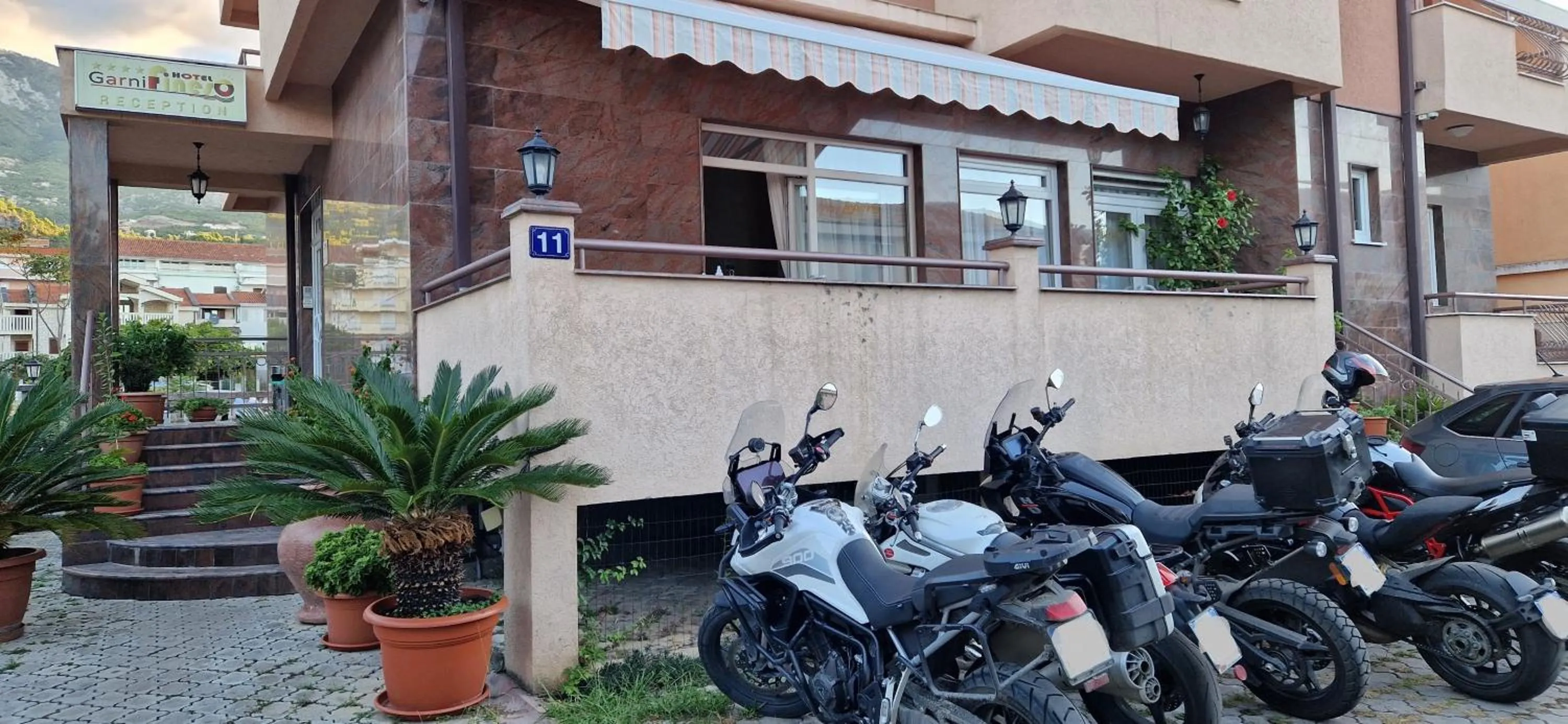 Parking in Hotel Fineso