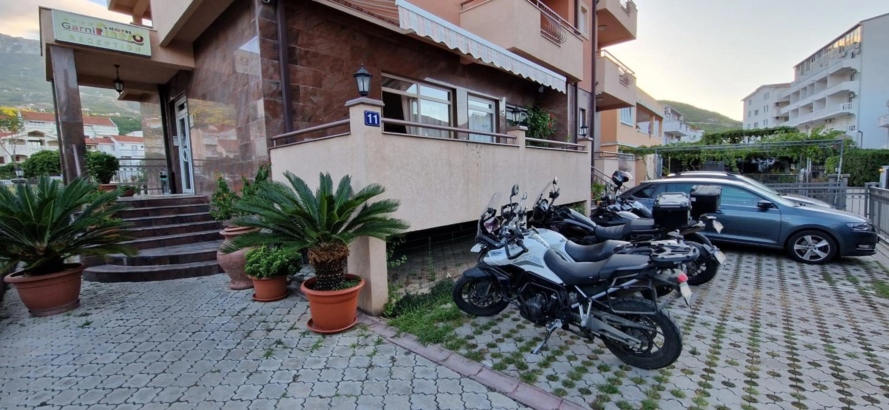 Parking in Hotel Fineso