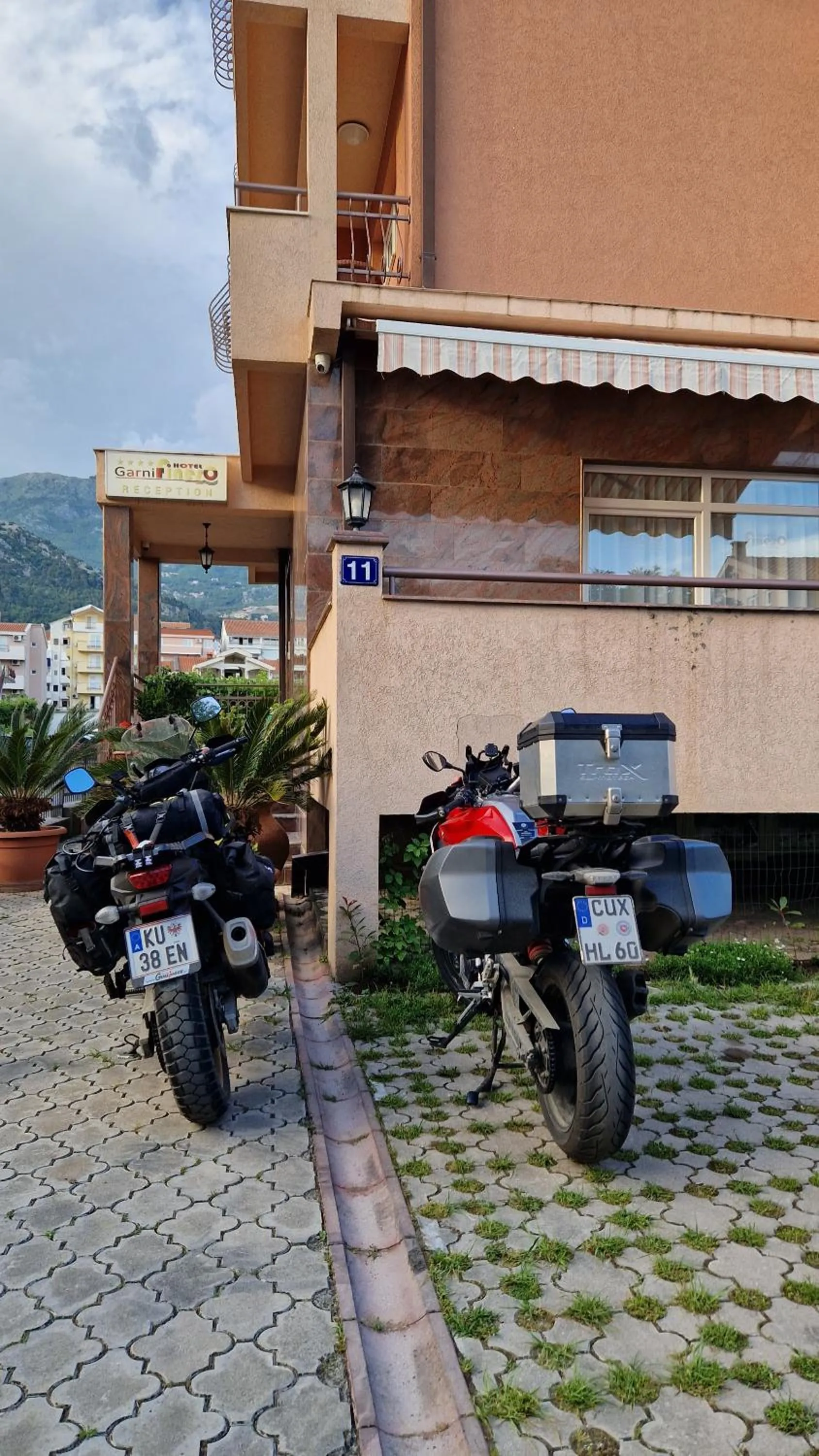 Parking in Hotel Fineso