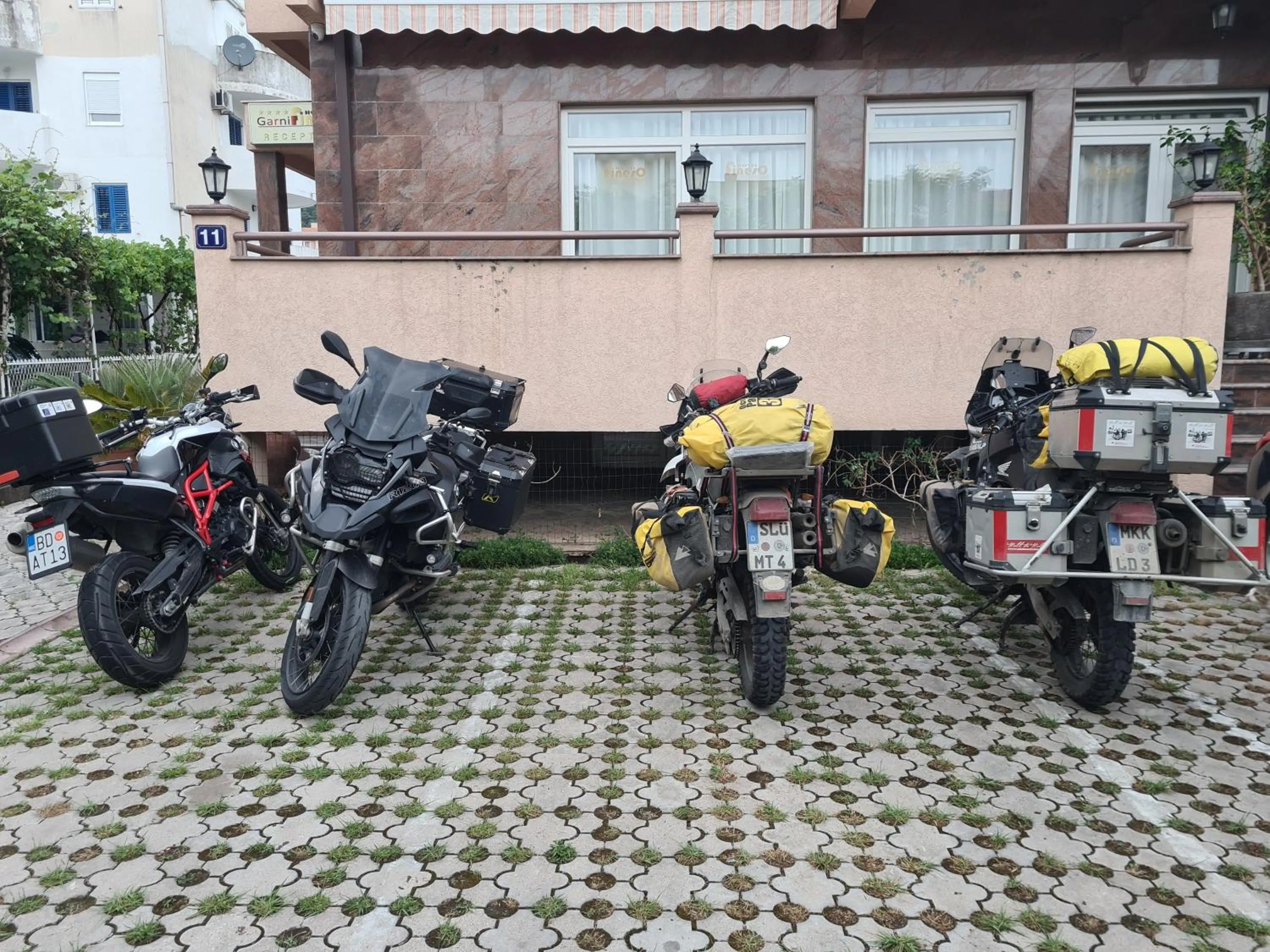 Patio in Hotel Fineso