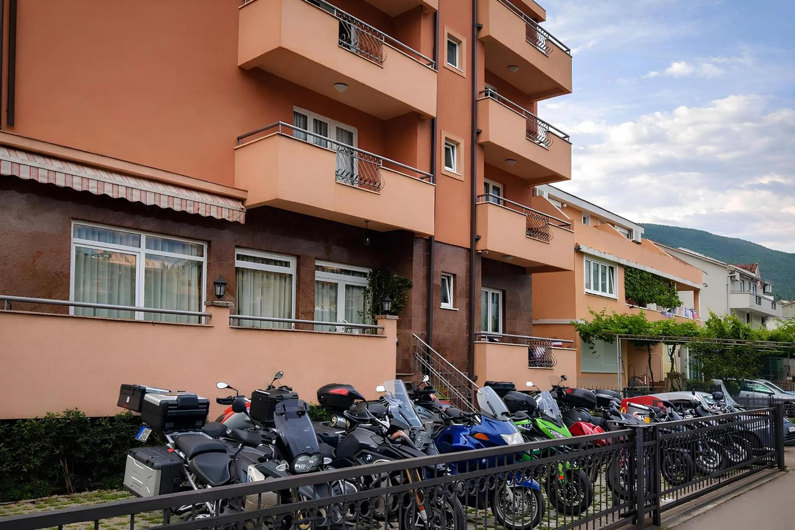 Patio in Hotel Fineso