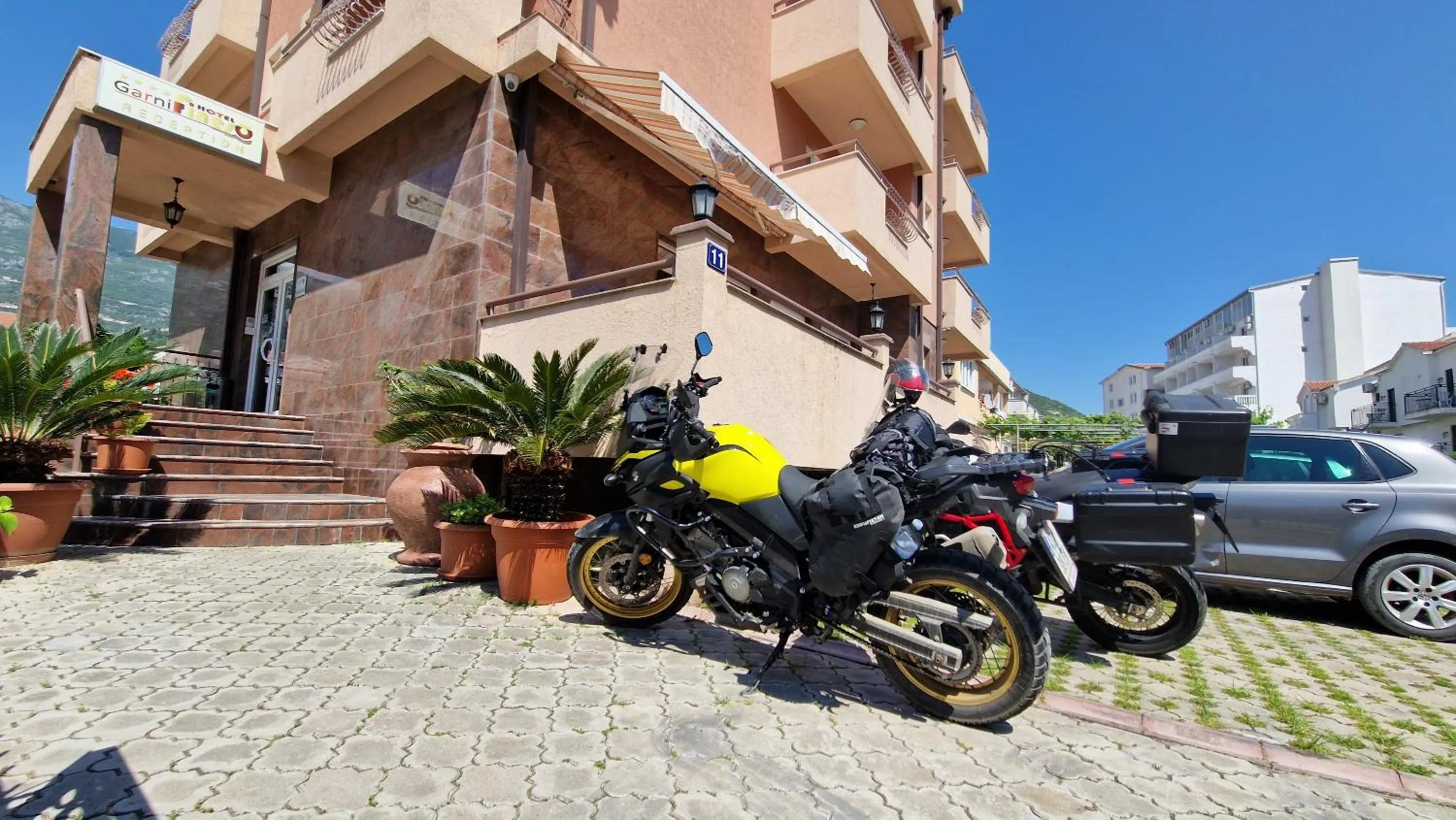 Parking in Hotel Fineso