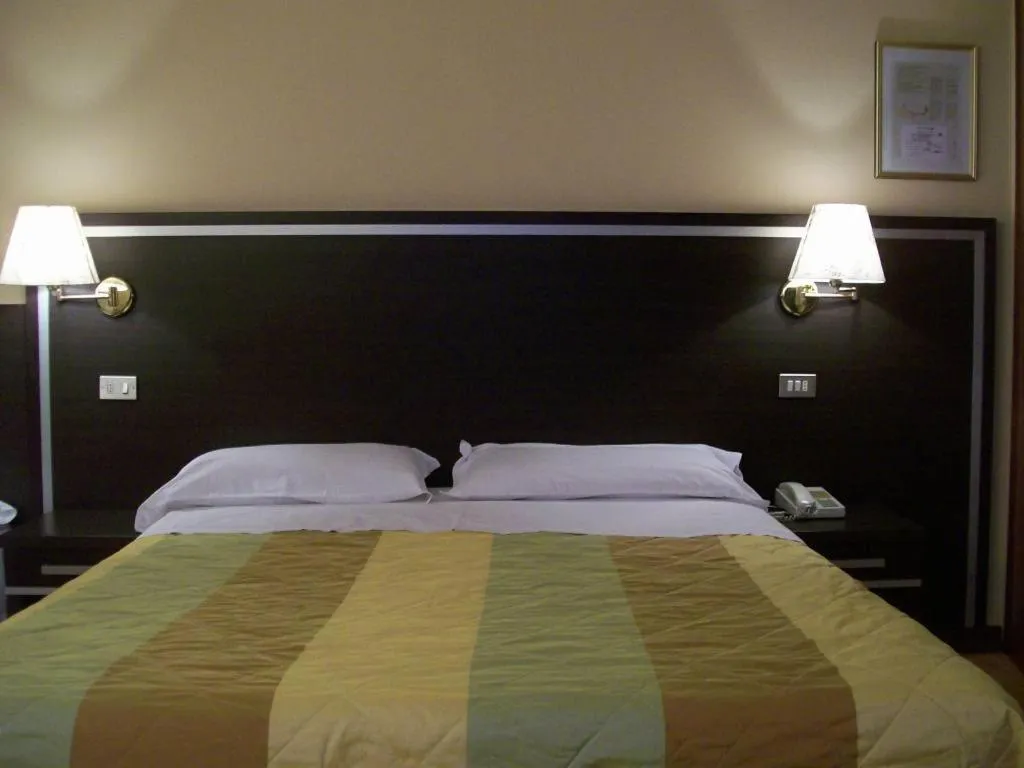 Bed in Hotel La Rosta