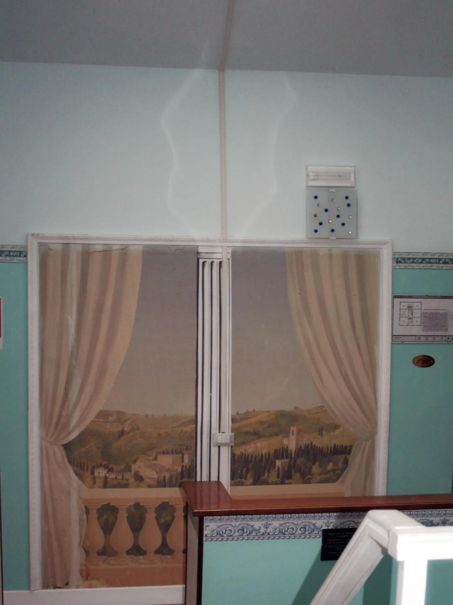 Decorative detail in Hotel La Rosta