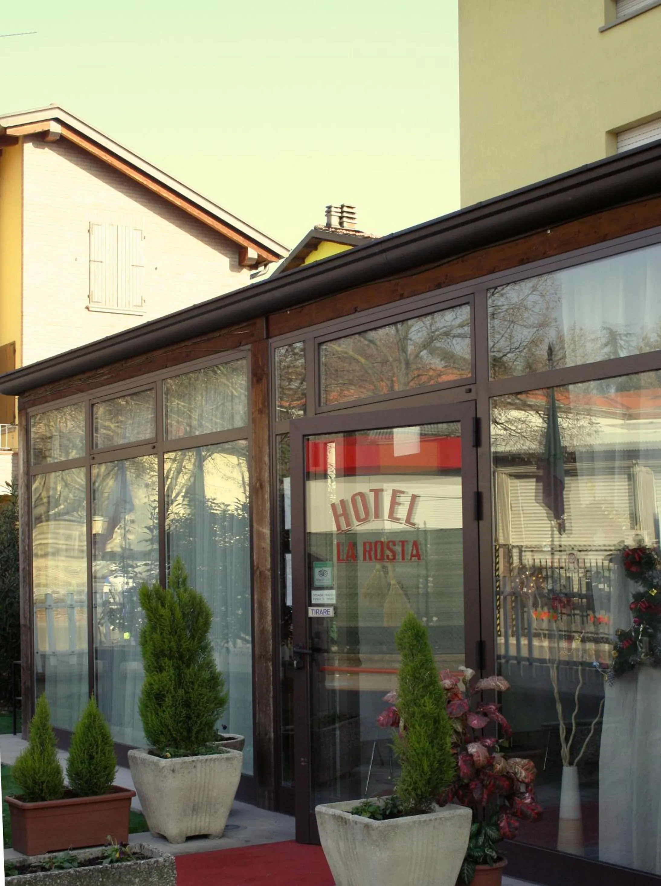 Facade/entrance in Hotel La Rosta