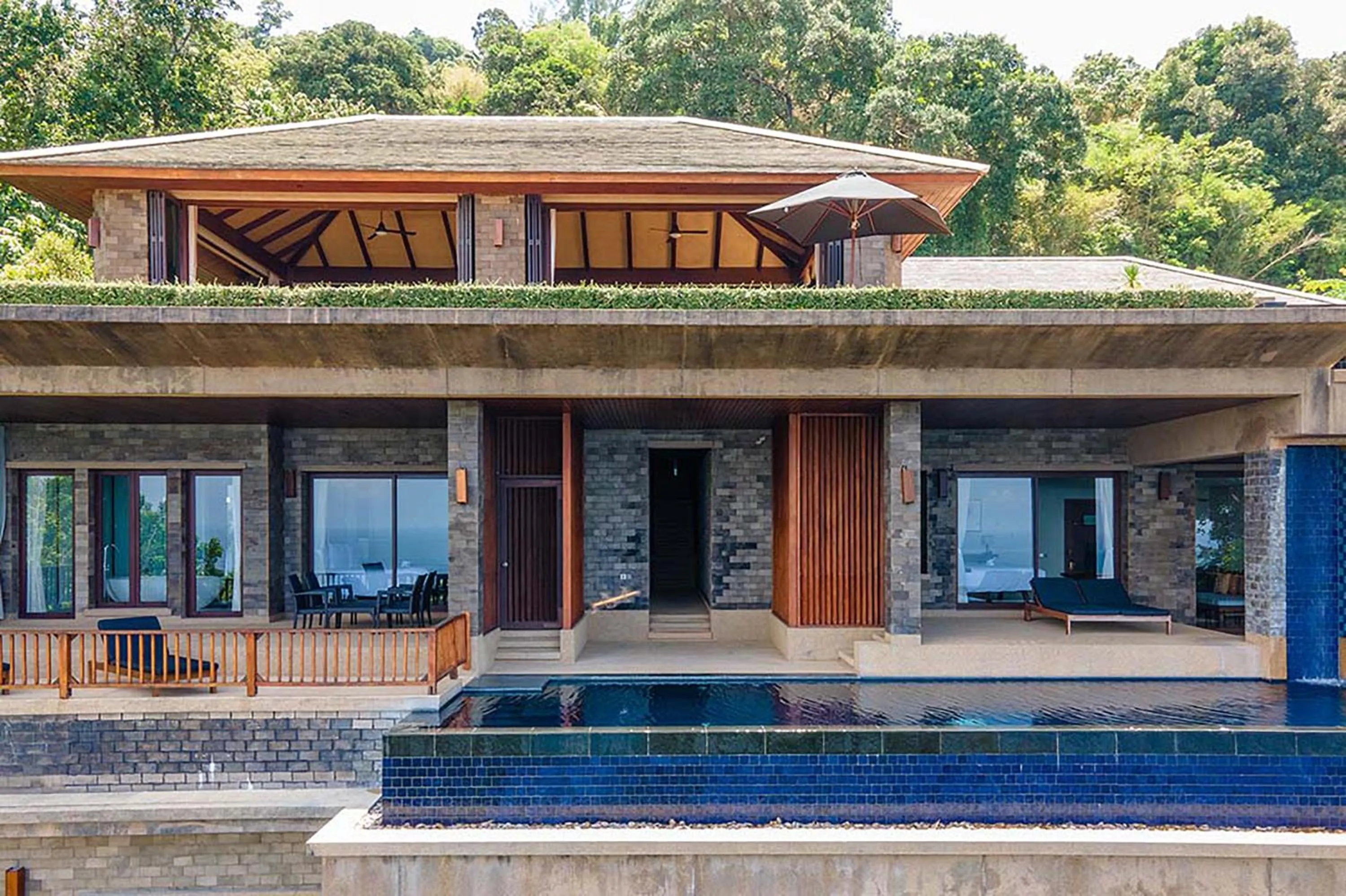 Swimming pool in Paresa Resort Phuket