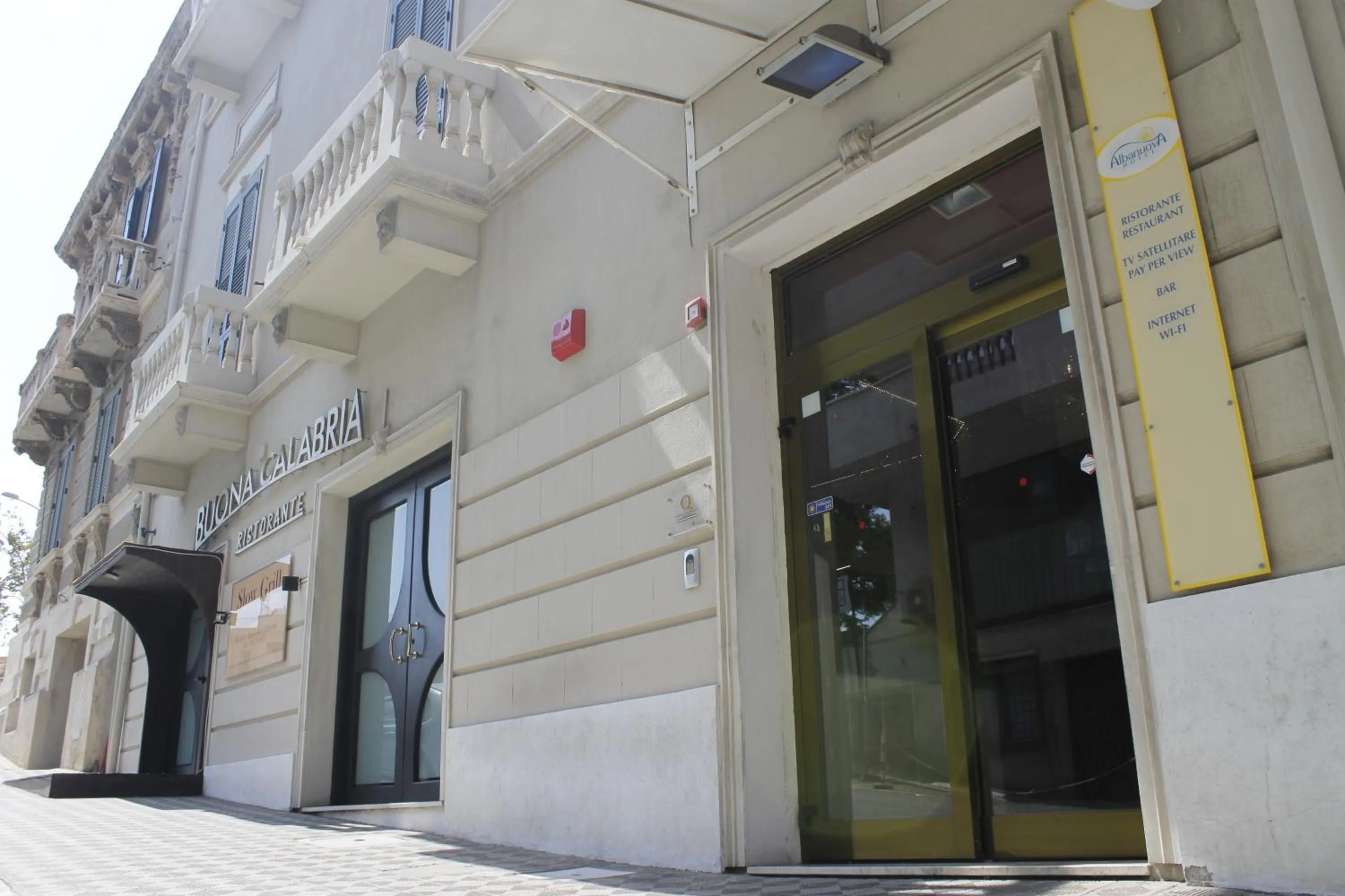 Property building in Albanuova Hotel