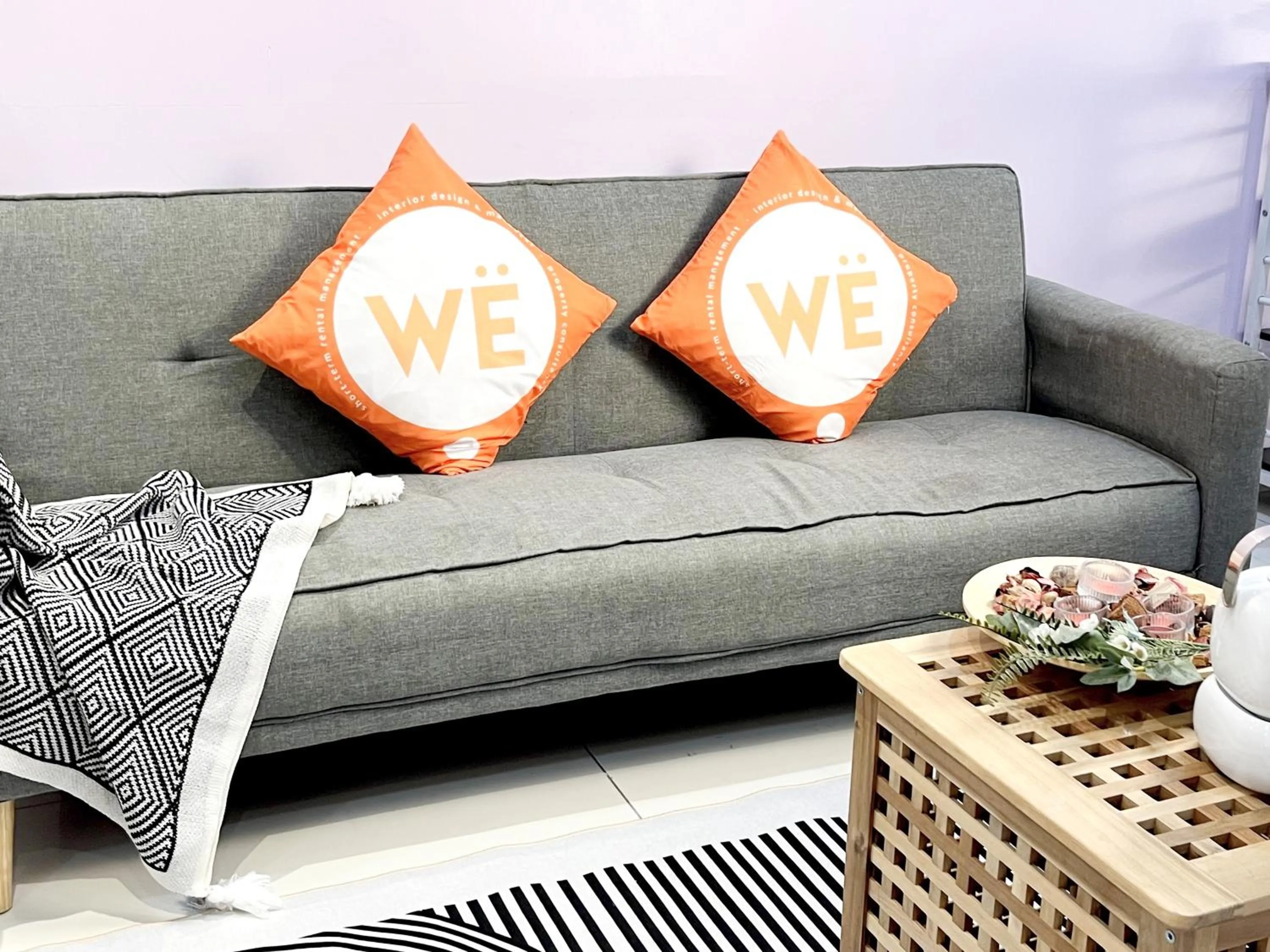 Living room in The Zesty Icon City Petaling Jaya