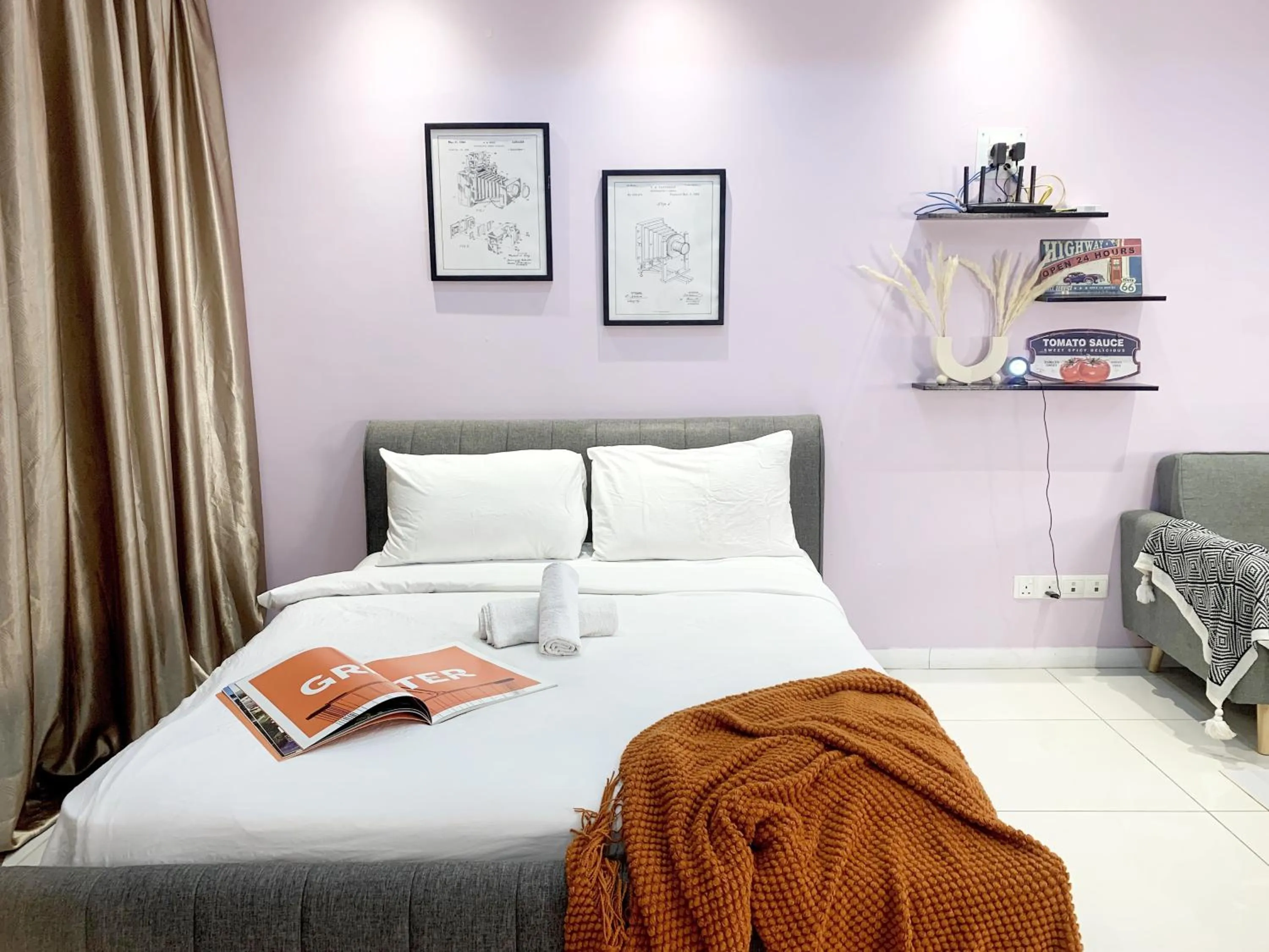 Photo of the whole room, Bed in The Zesty Icon City Petaling Jaya