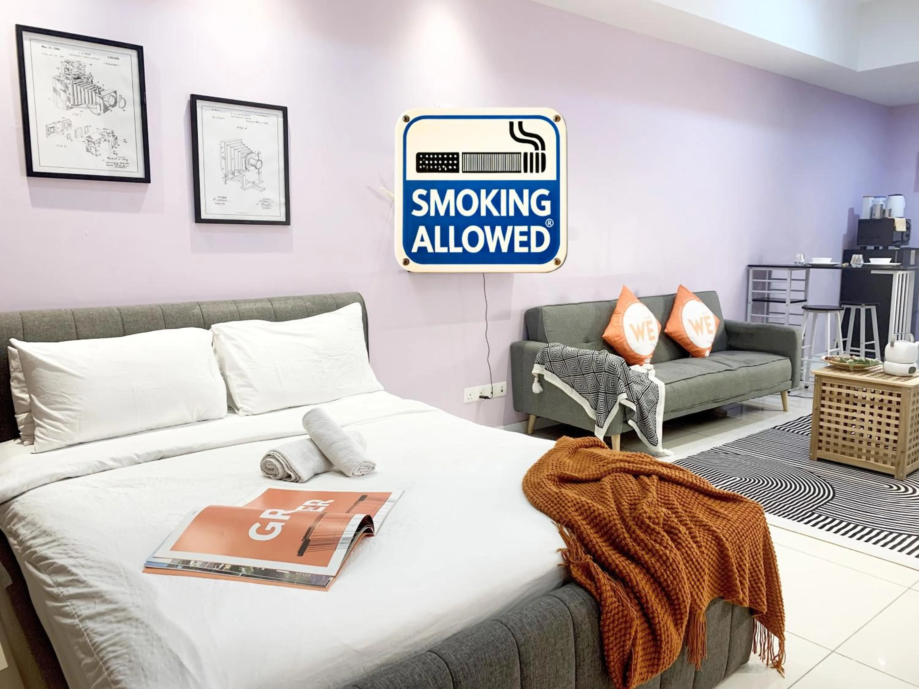 Bedroom, Bed in The Zesty Icon City Petaling Jaya