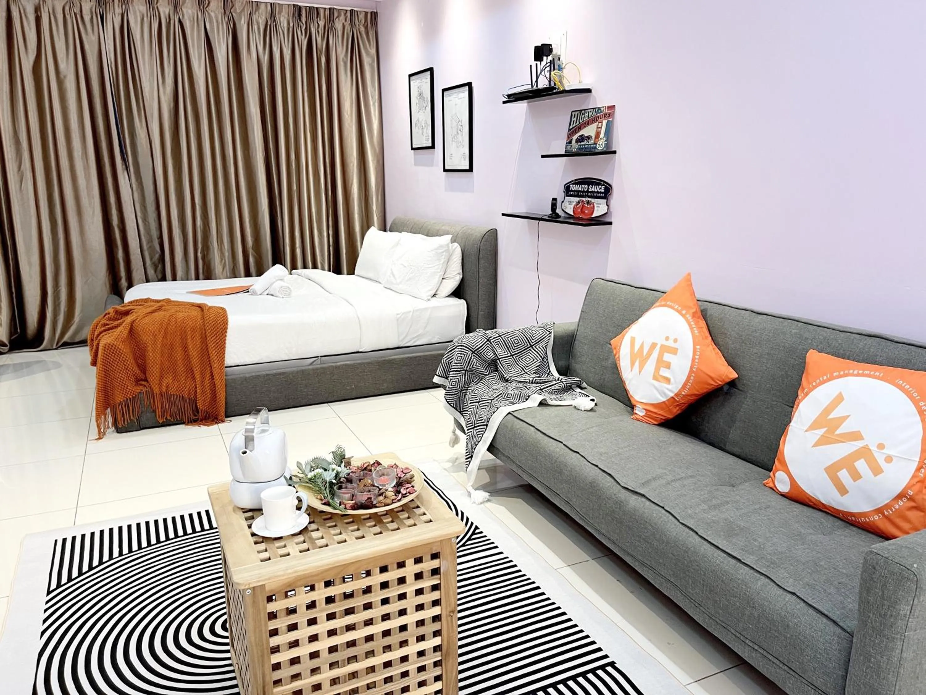 Bedroom, Bed in The Zesty Icon City Petaling Jaya