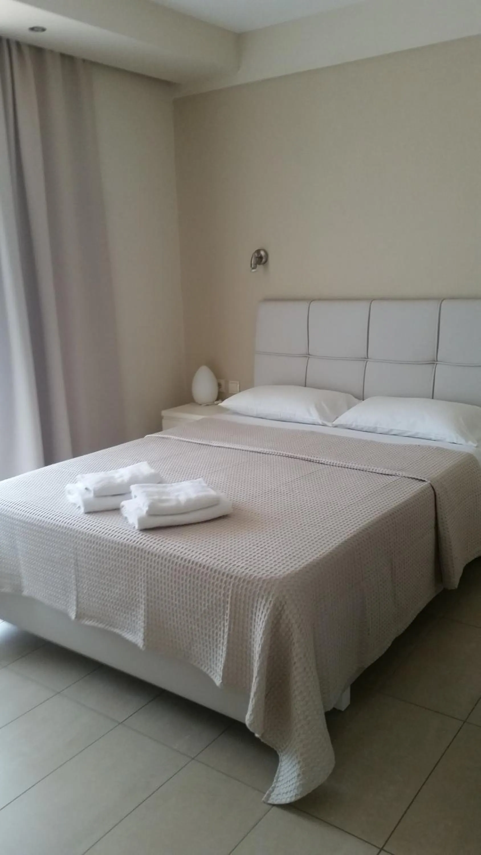 Bed in Hotel Ioanna