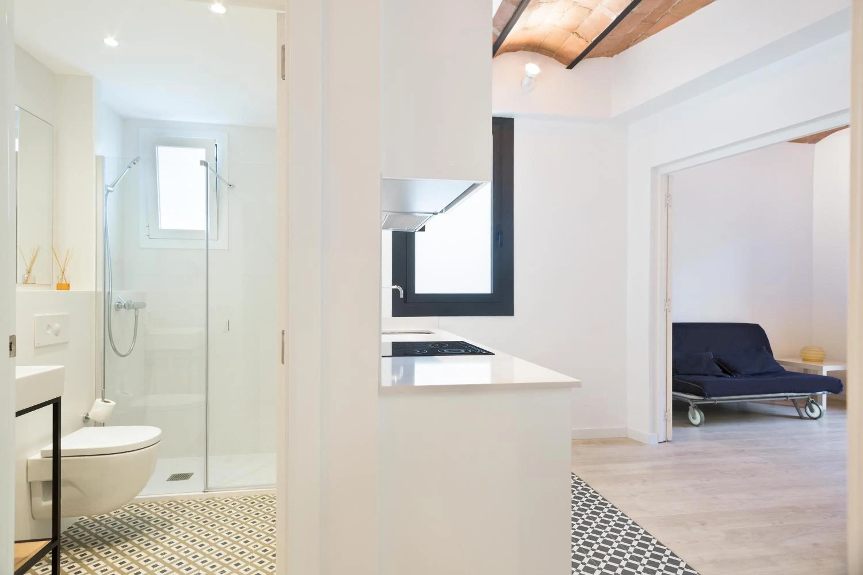 Shower in BcnStop Parc Güell