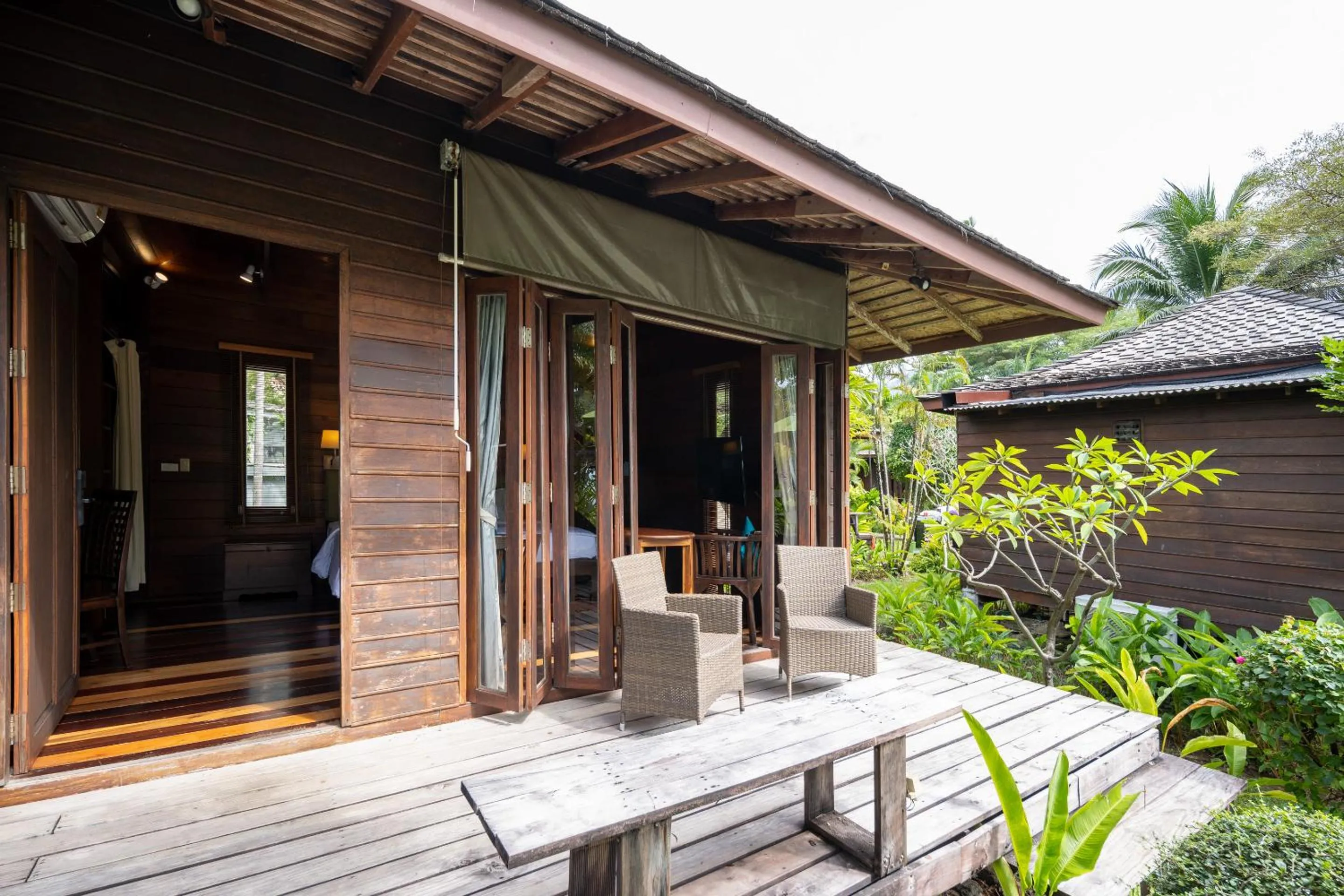 Balcony/Terrace in GajaPuri Resort Koh Chang