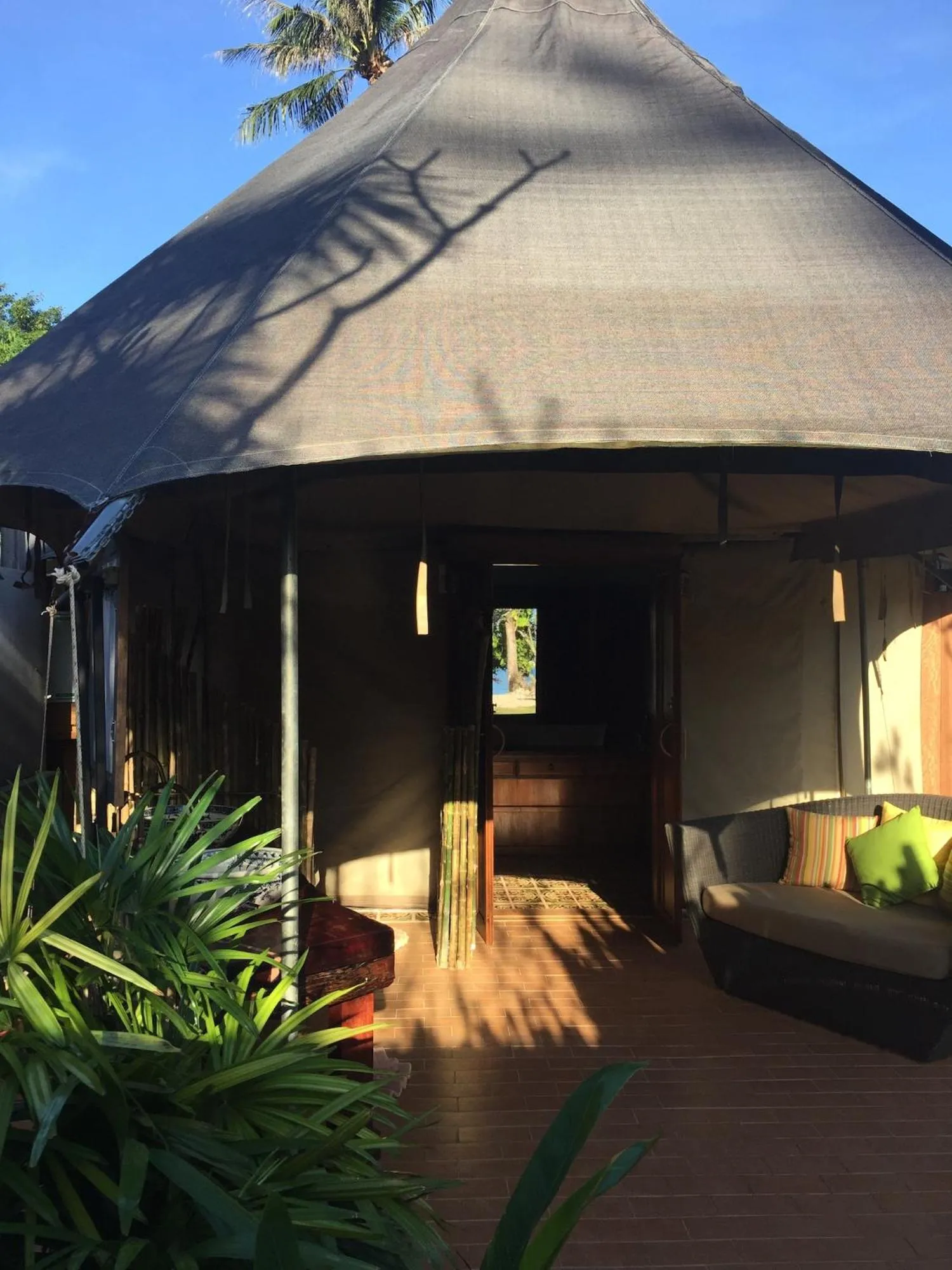 Balcony/Terrace in GajaPuri Resort Koh Chang