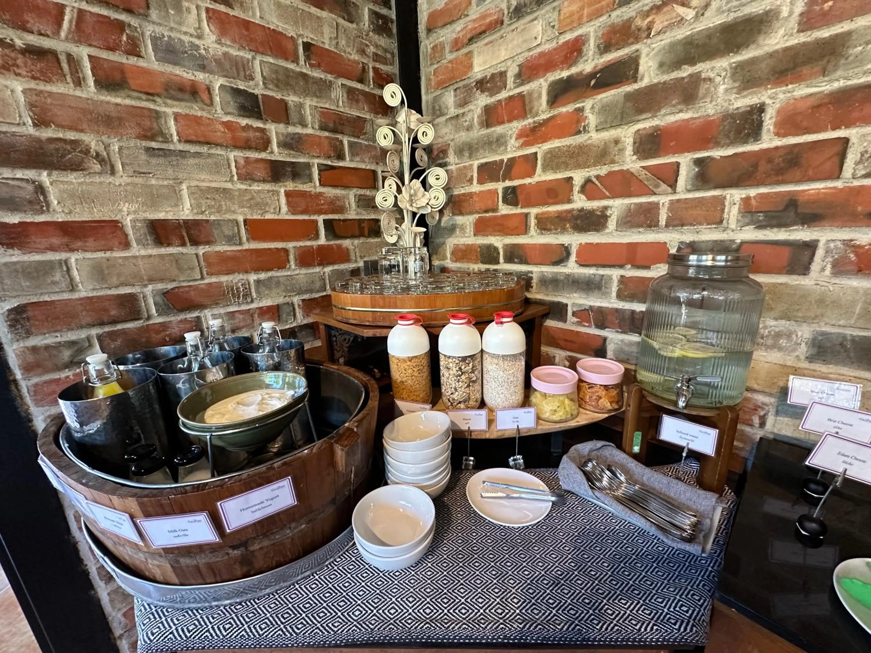 Breakfast in GajaPuri Resort Koh Chang