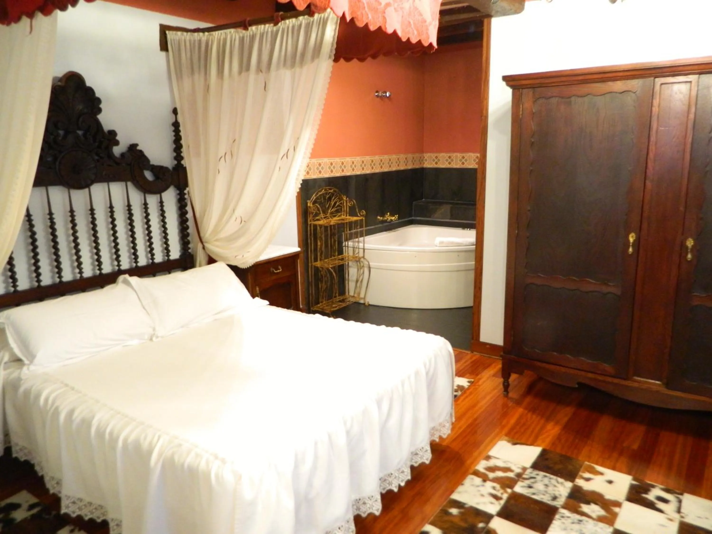 Bed in Hotel Casona de la Torre