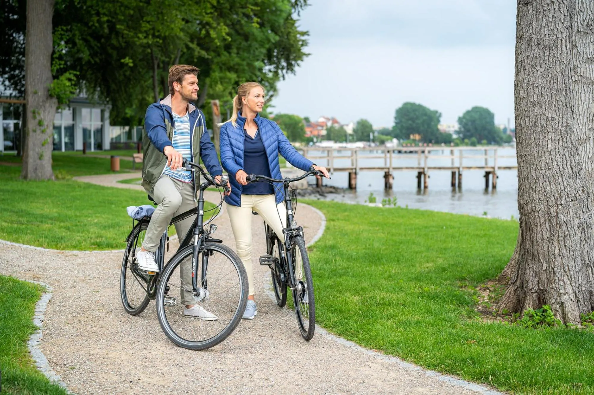 Cycling in Müritzpalais