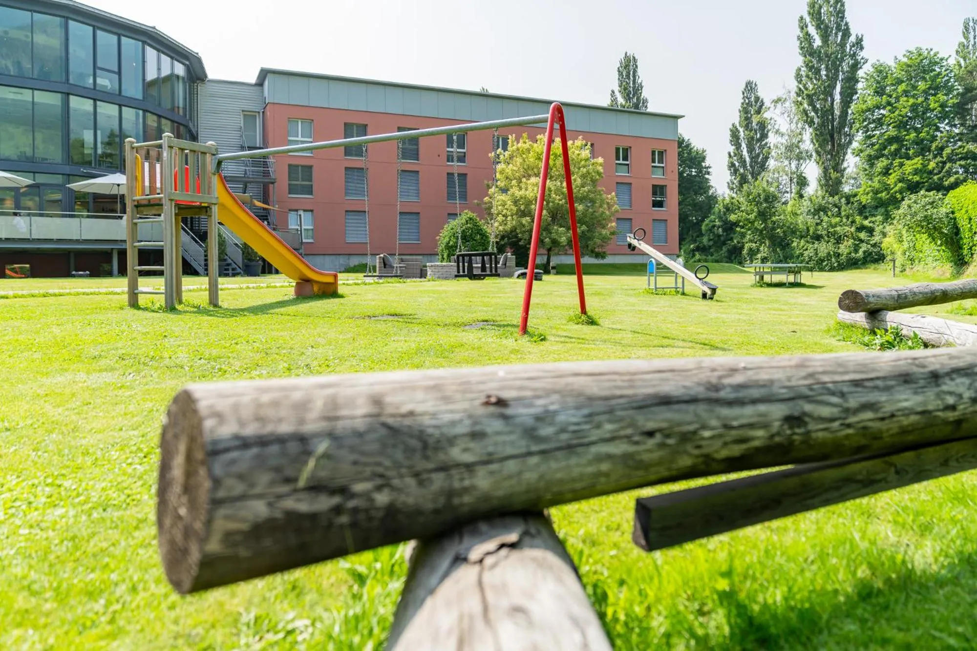 Children play ground in Swiss Heidi Hotel