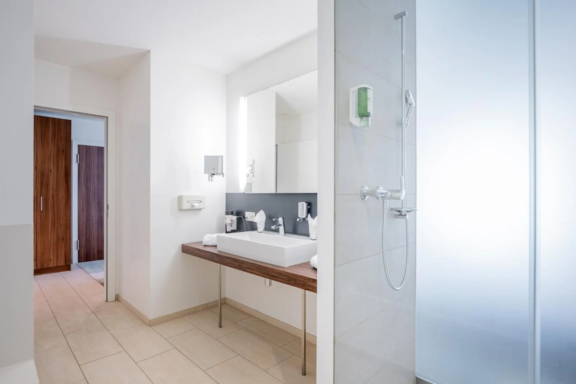 Bathroom in Swiss Heidi Hotel