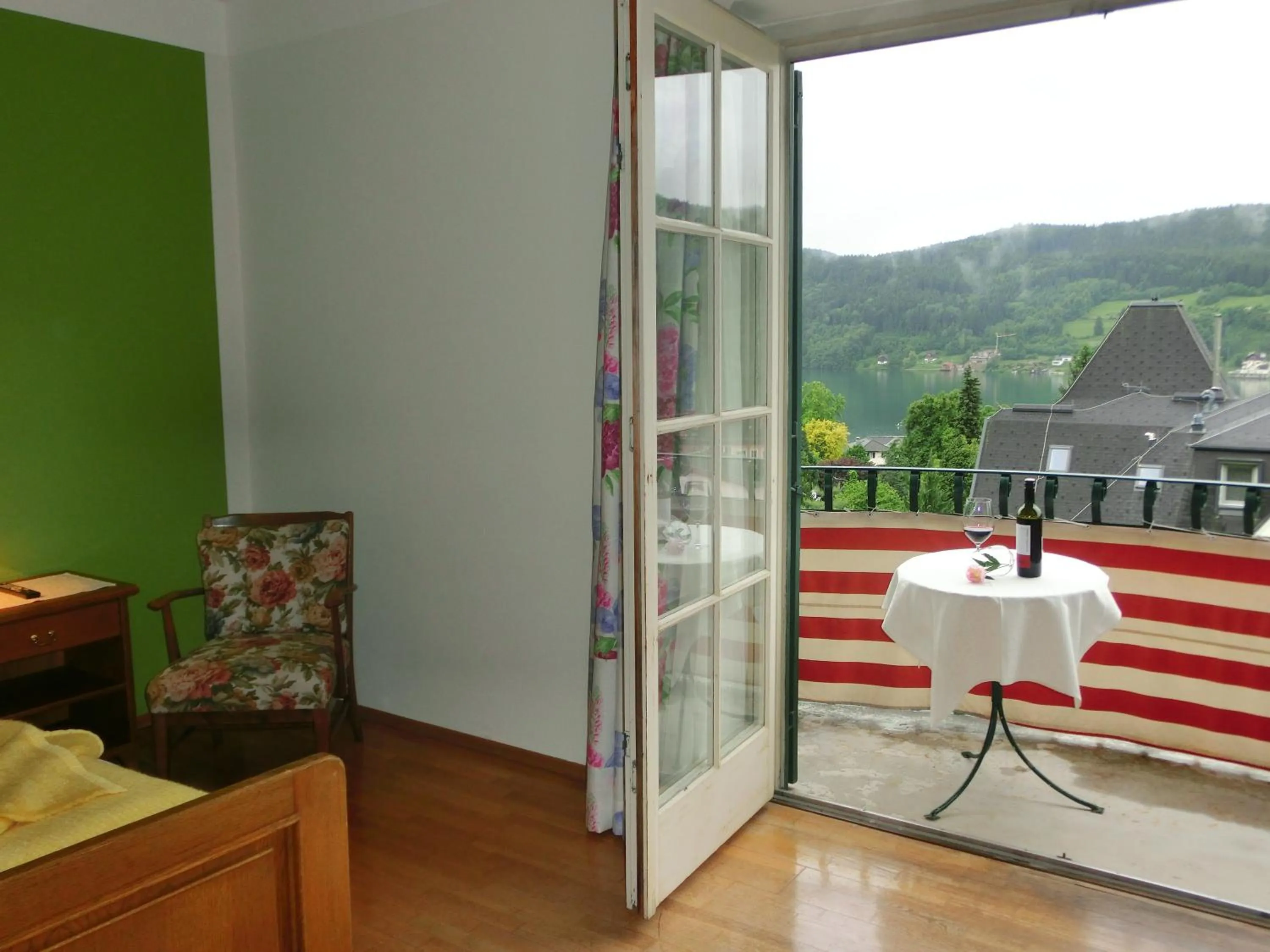 Lake view in Hotel Posthof