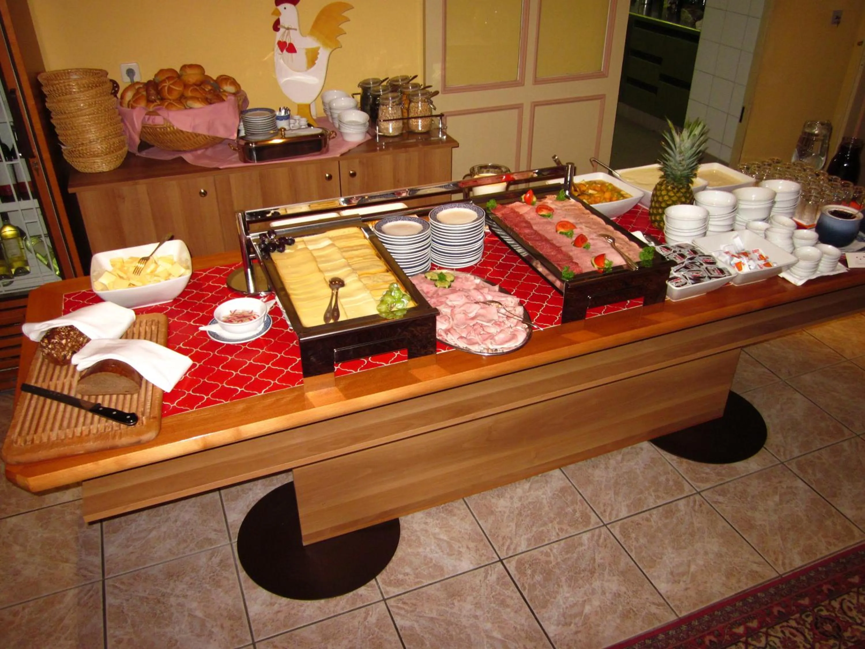 Buffet breakfast in Hotel Posthof