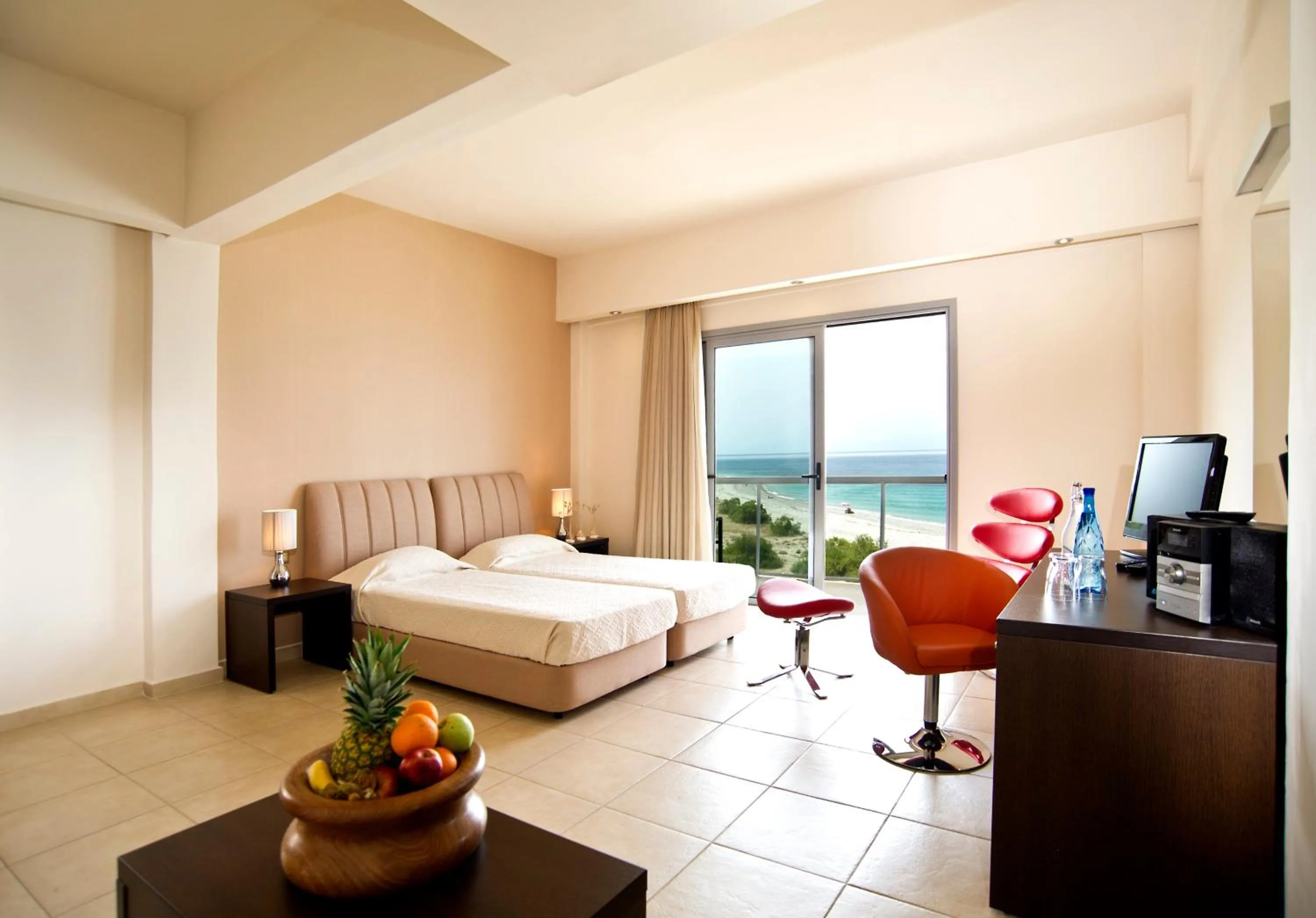Photo of the whole room, Bed in Sikyon Coast Hotel And Resort