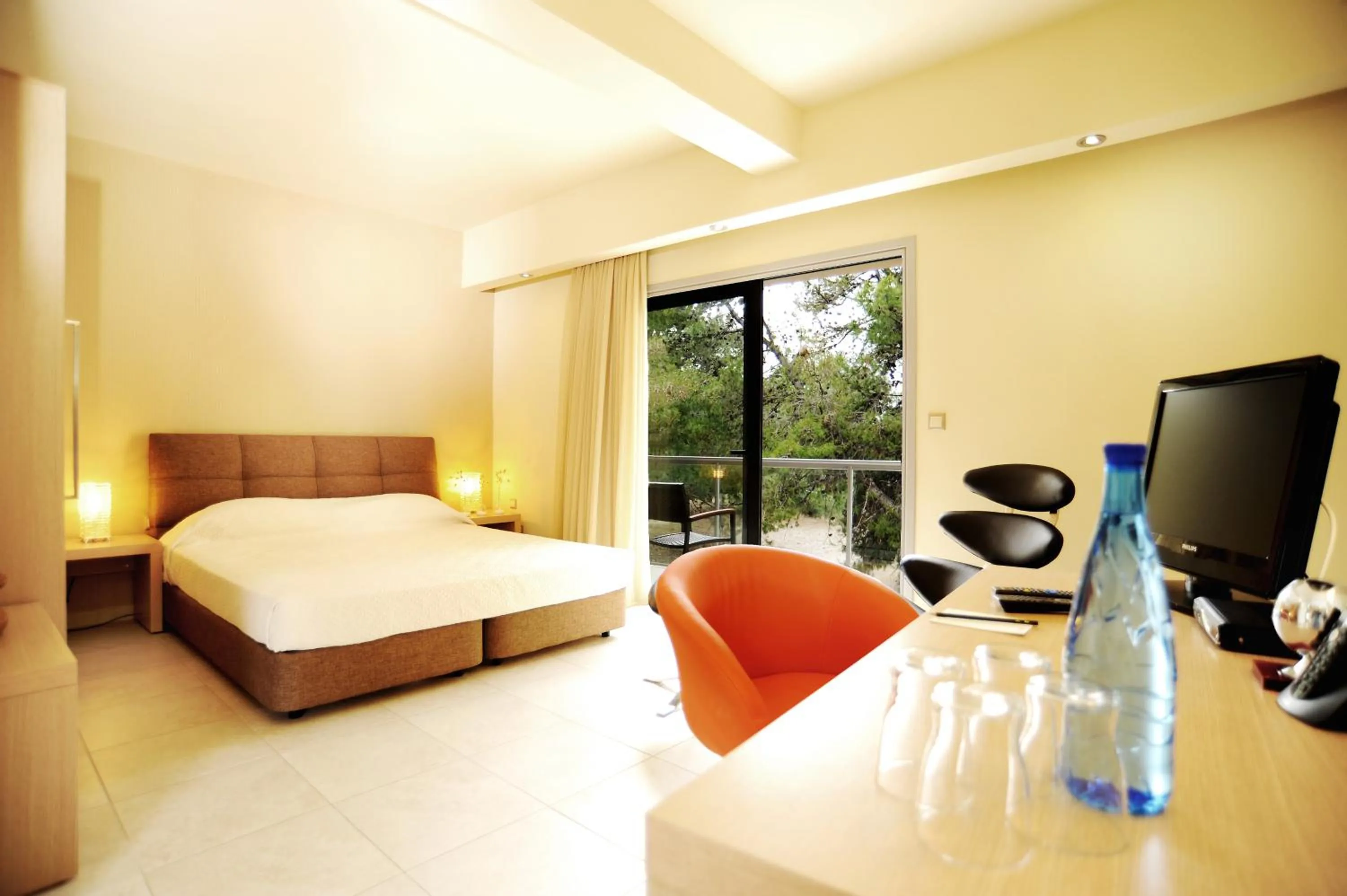 Photo of the whole room, Bed in Sikyon Coast Hotel And Resort