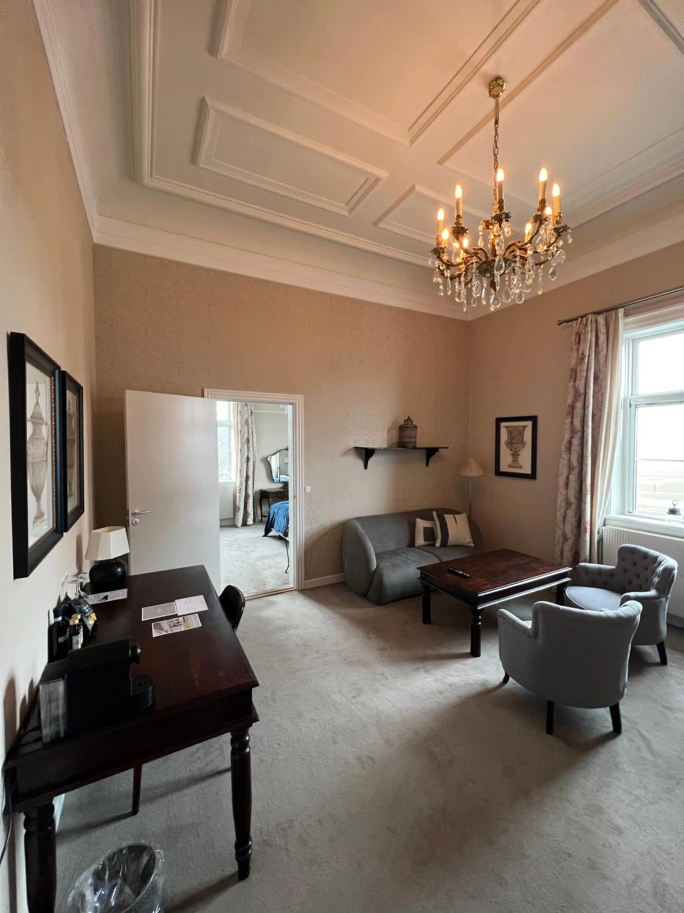 Seating area in Bandholm Badehotel