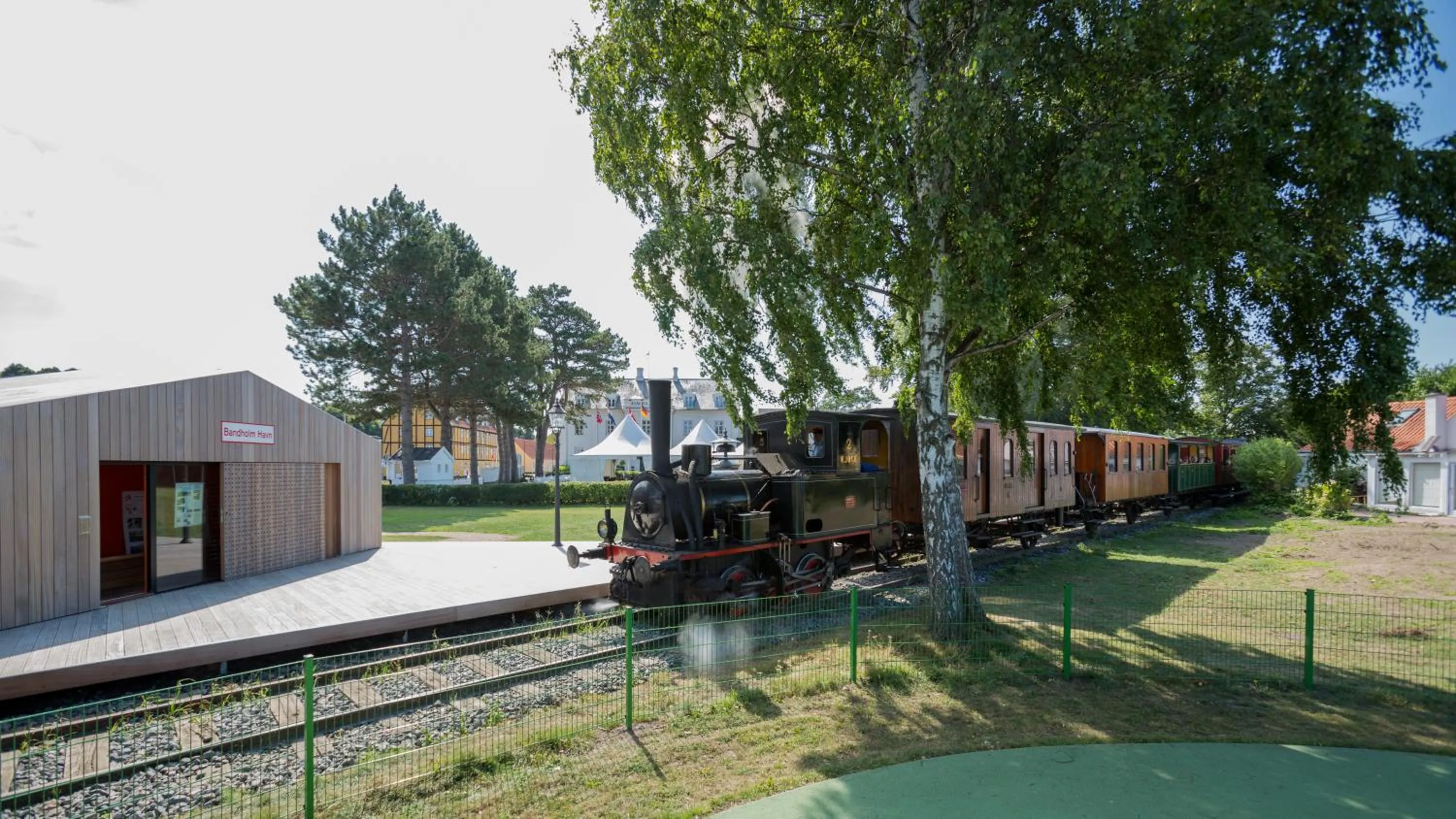 Garden in Bandholm Badehotel