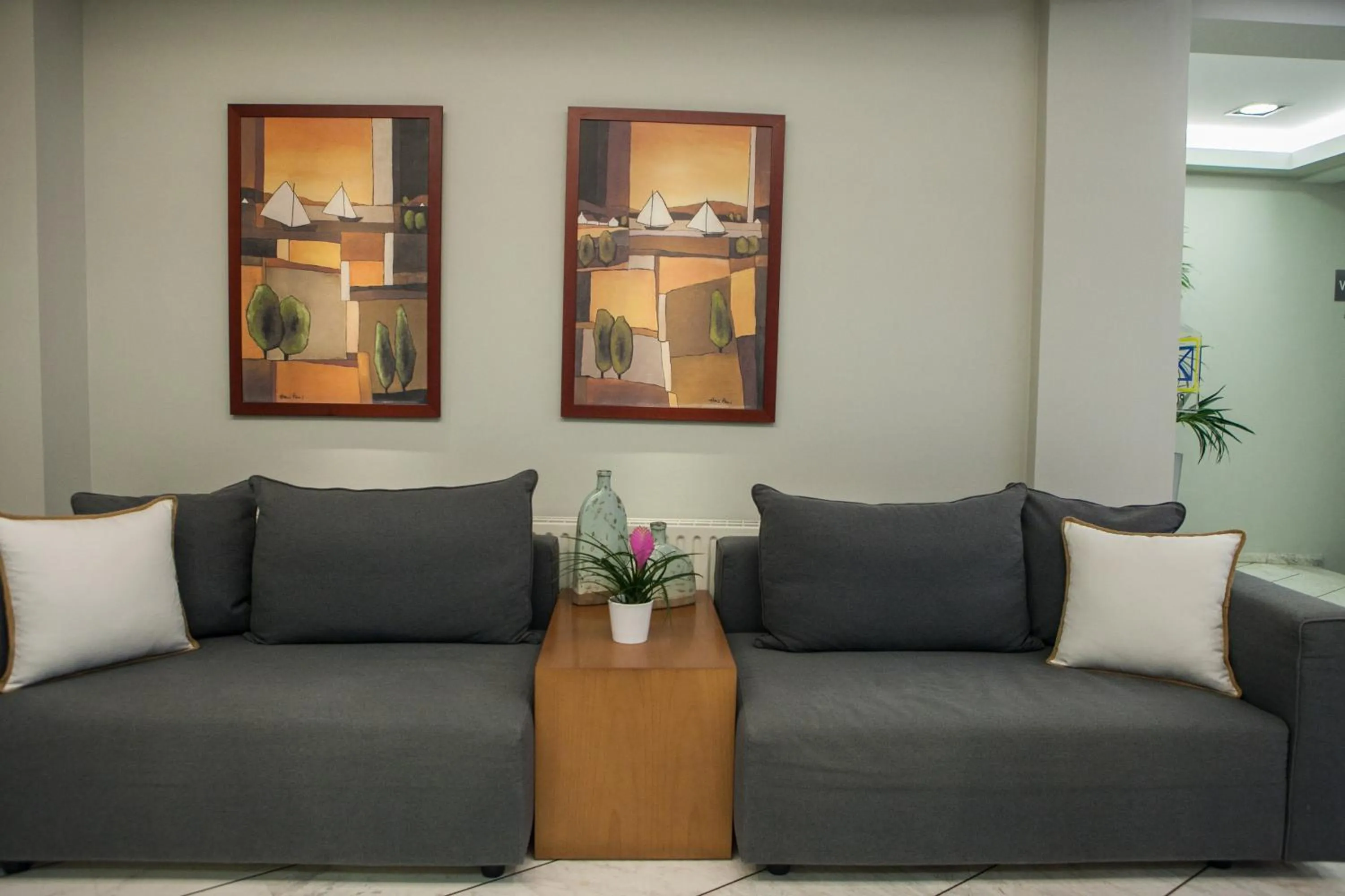 Lobby or reception in Kronos Hotel