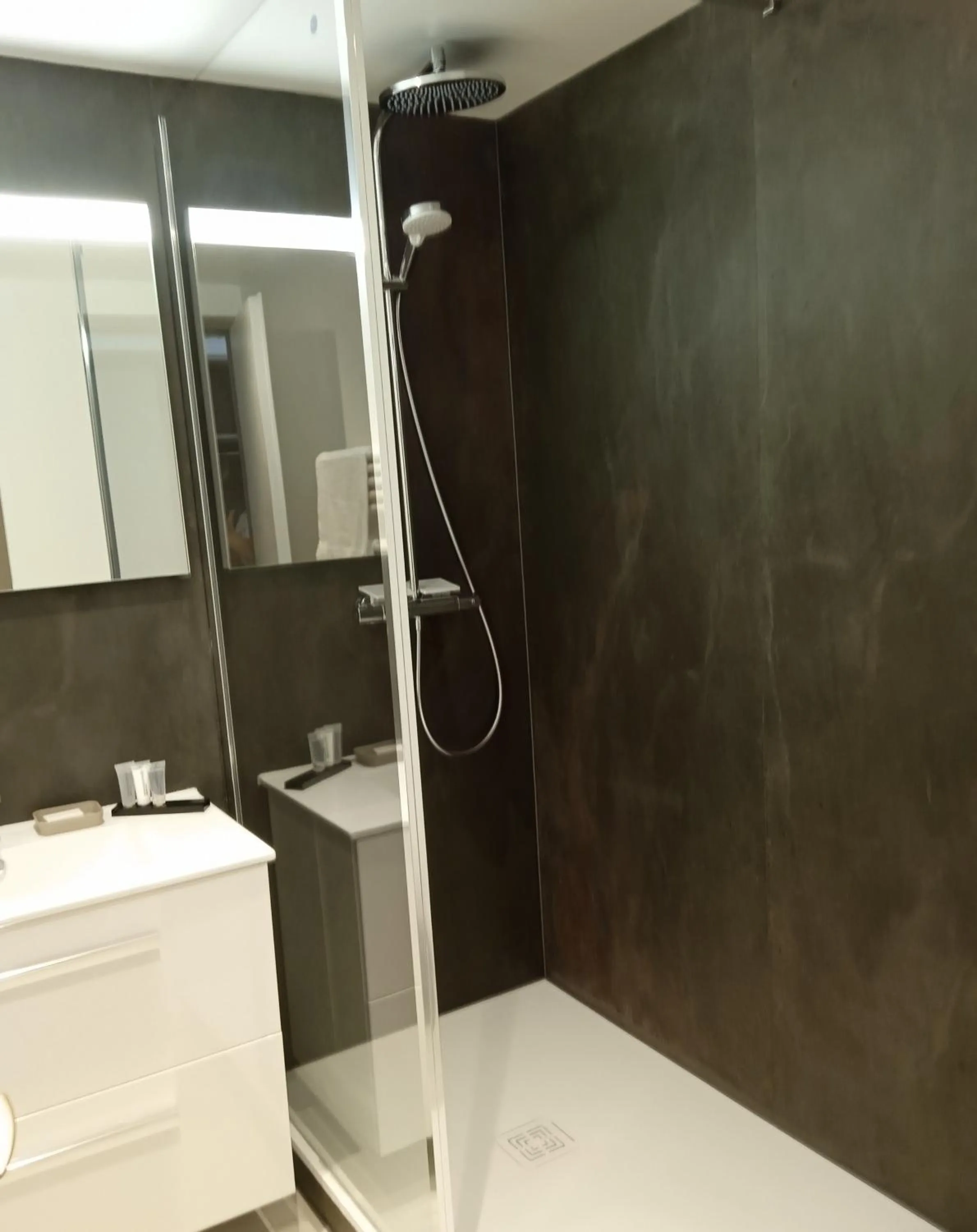 Shower in Hôtel Le Gois