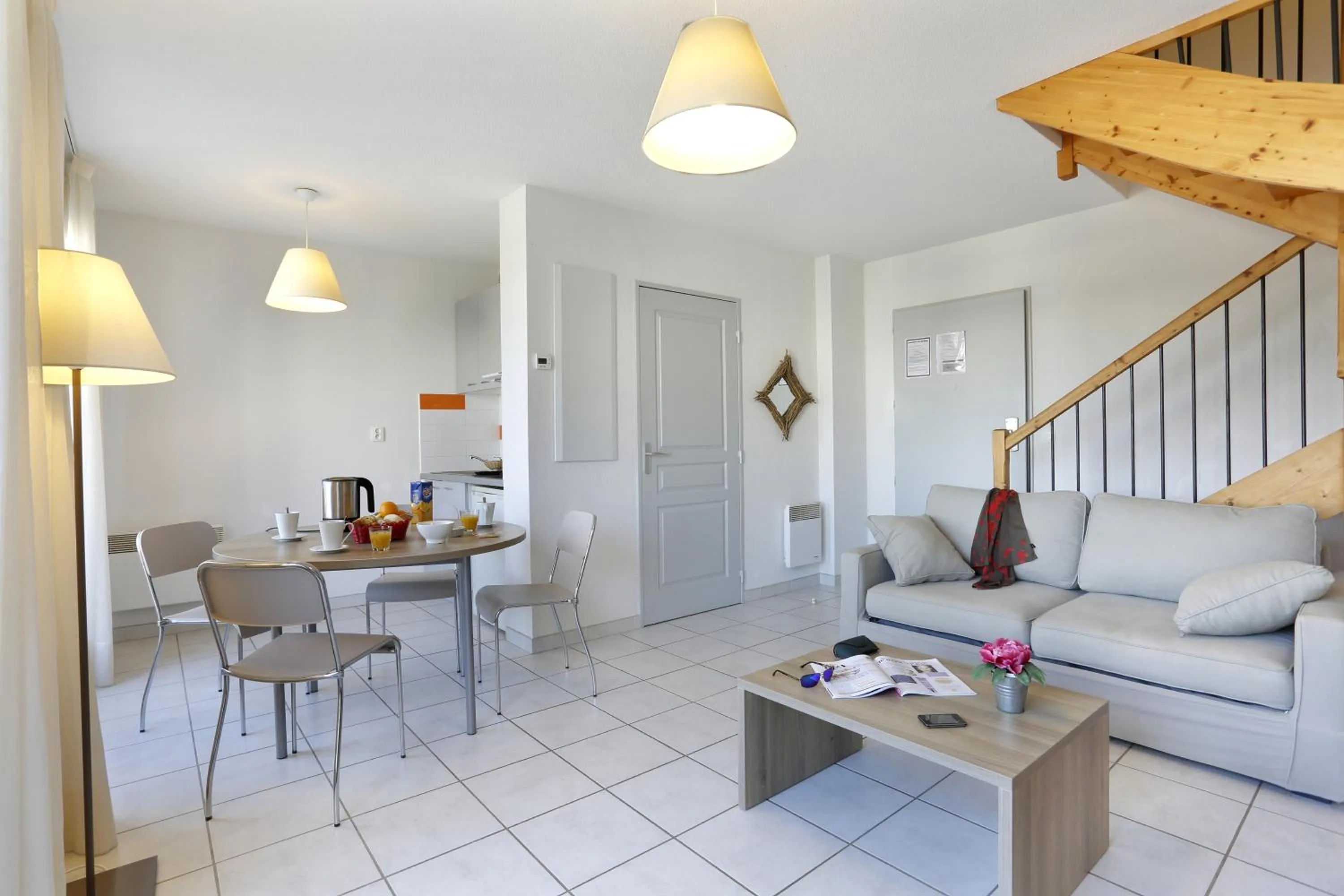 Living room in Vacancéole - Résidence Cap Camargue