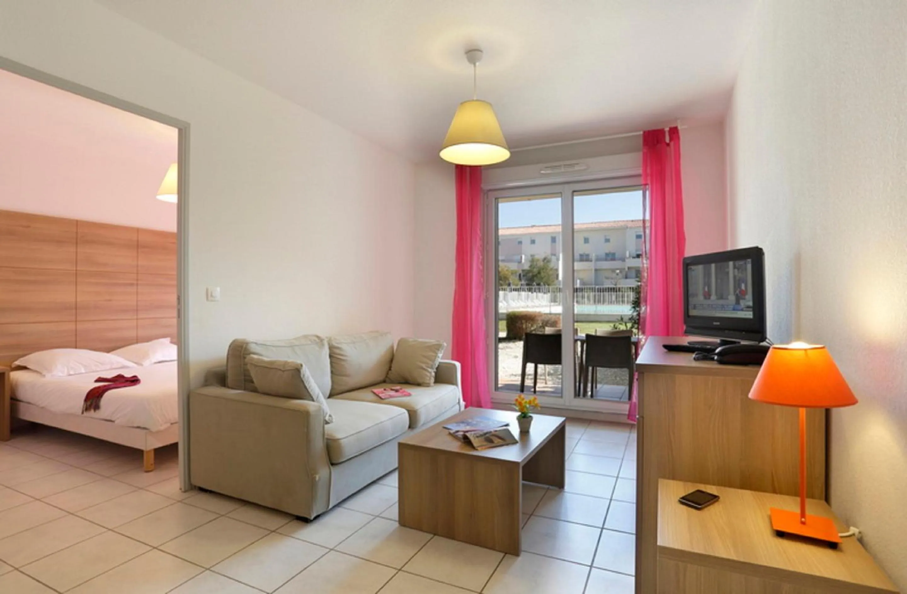 Living room in Vacancéole - Résidence Cap Camargue