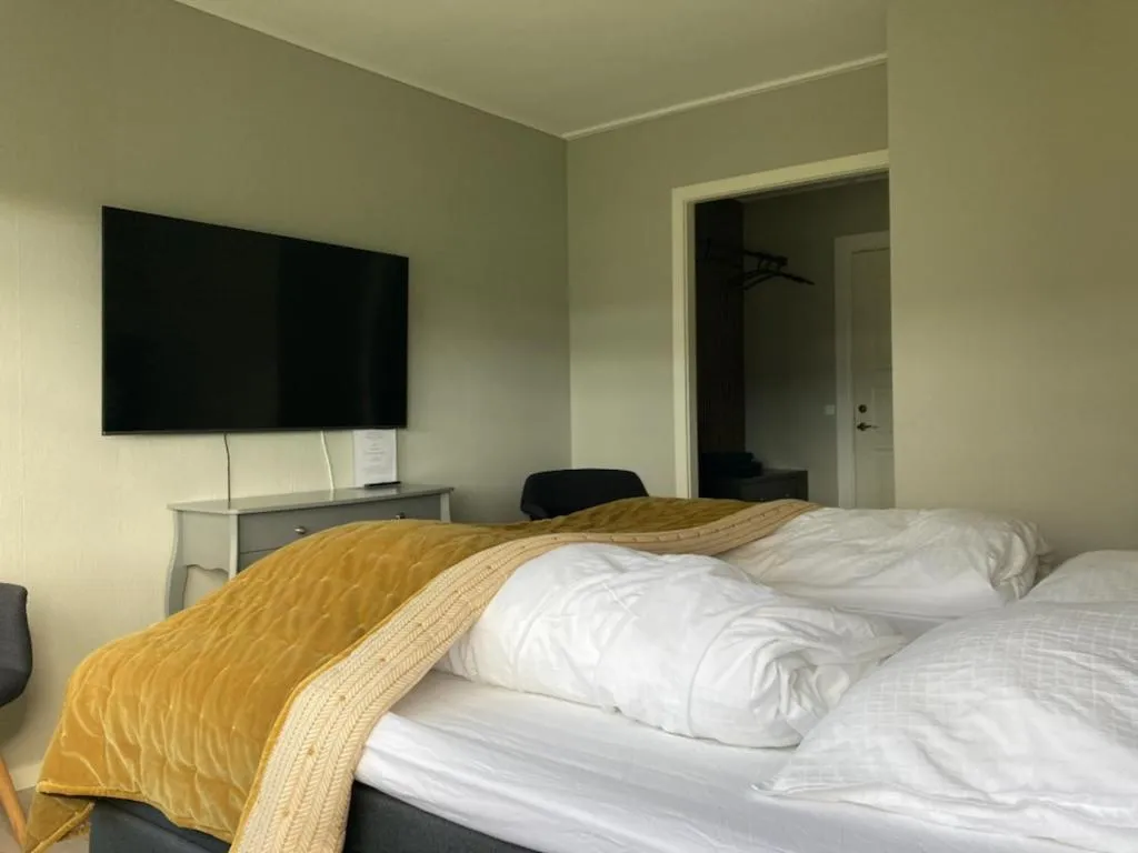 TV and multimedia, Bed in Møn Golf Resort - Hotel Præstekilde