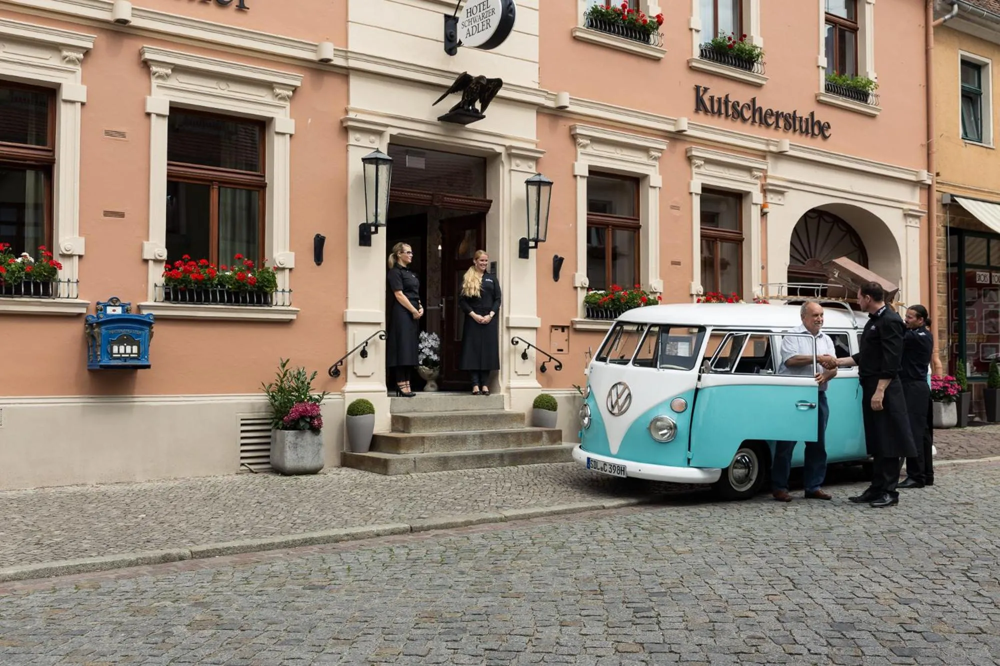 Facade/entrance in Hotel Schwarzer Adler Tangermünde