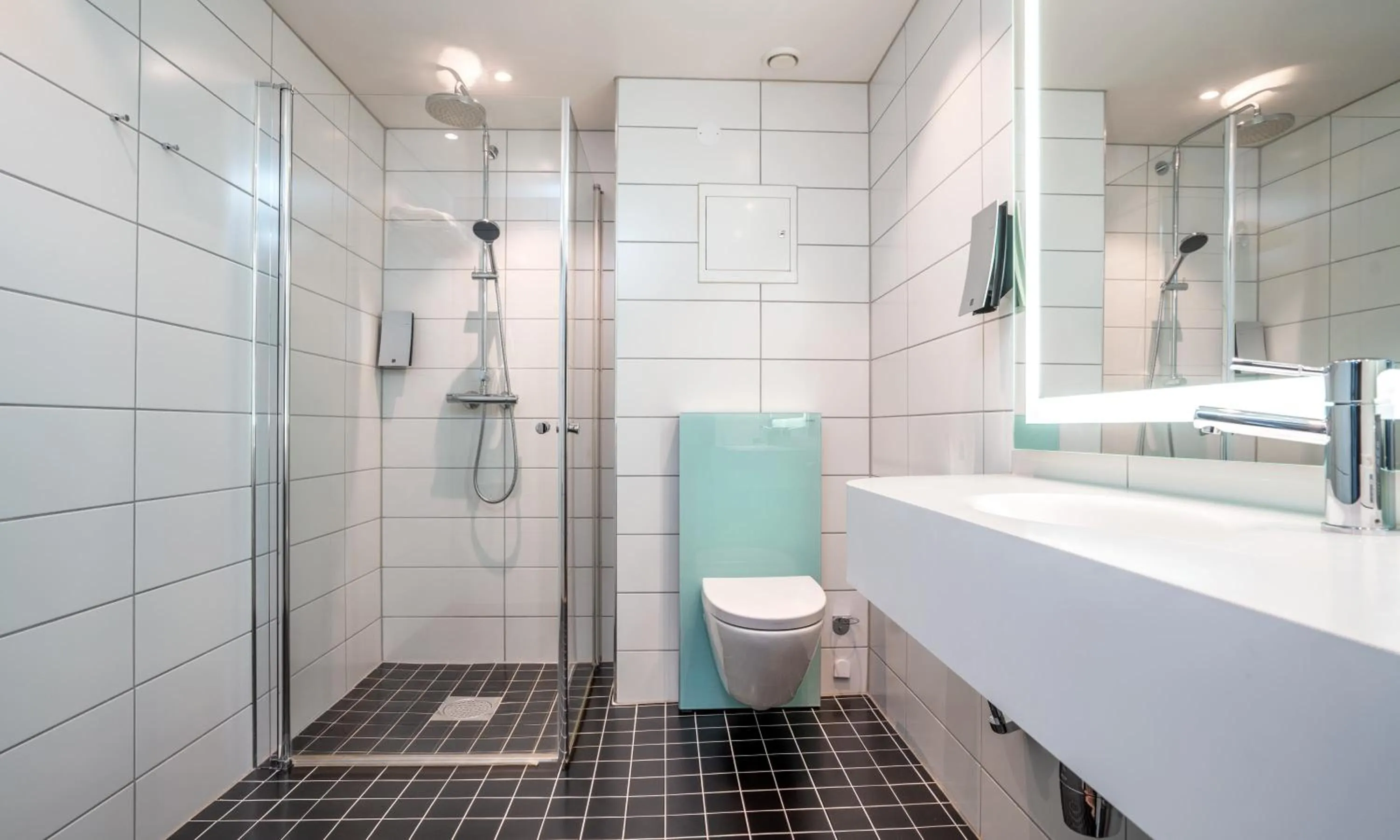 Shower in Thon Hotel Hammerfest