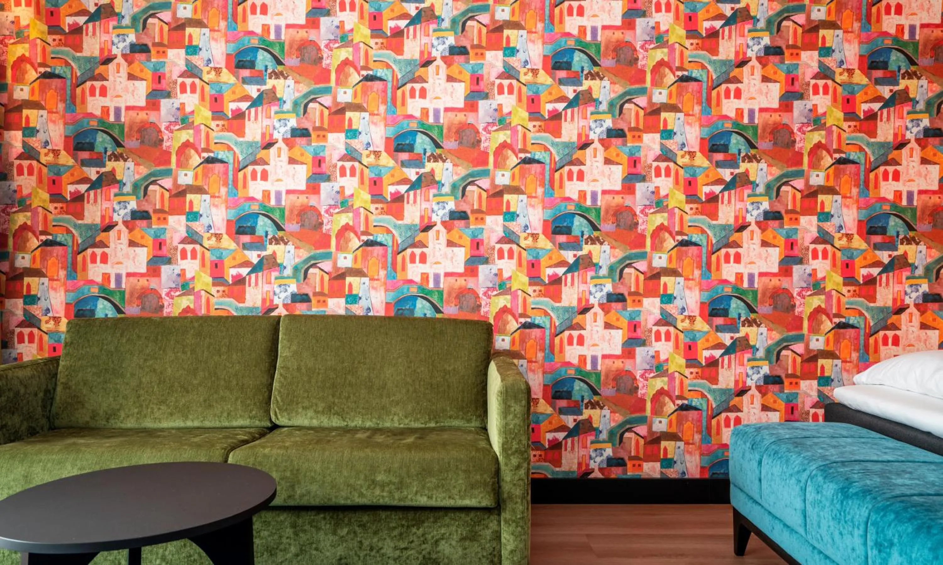 Seating area in Thon Hotel Hammerfest