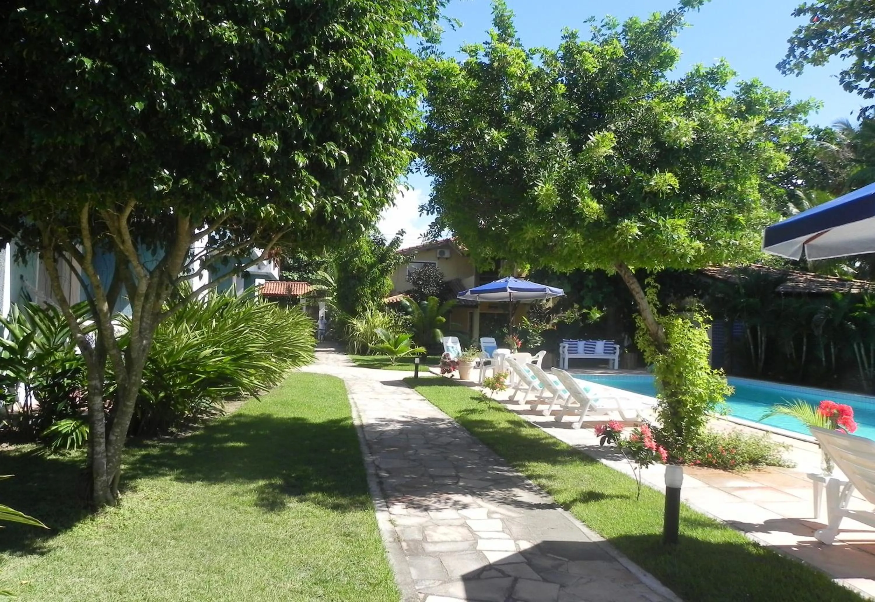 Garden in Ouro Sobre Azul Apart Hotel