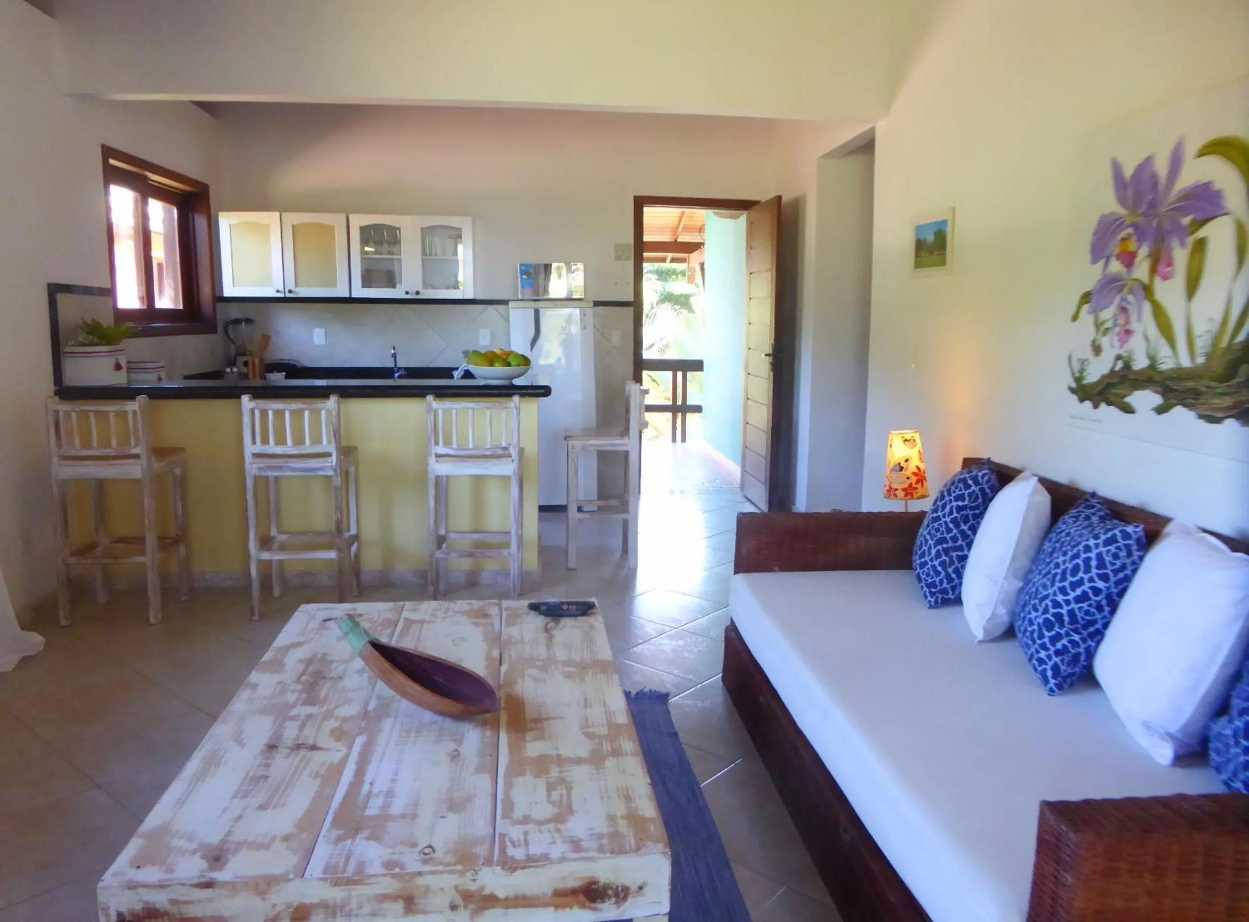 Bed in Ouro Sobre Azul Apart Hotel