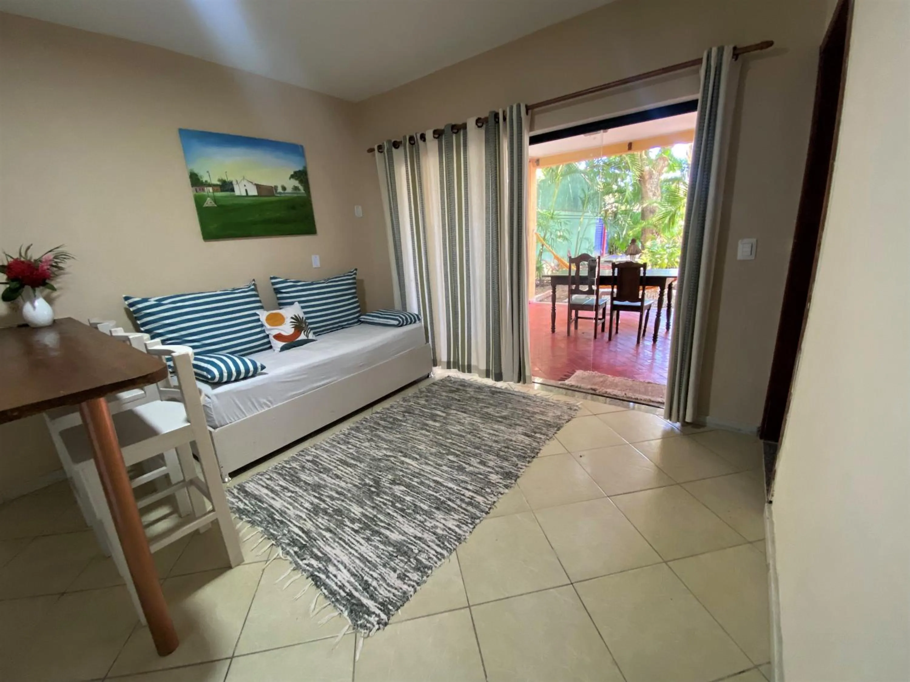 Bed in Ouro Sobre Azul Apart Hotel