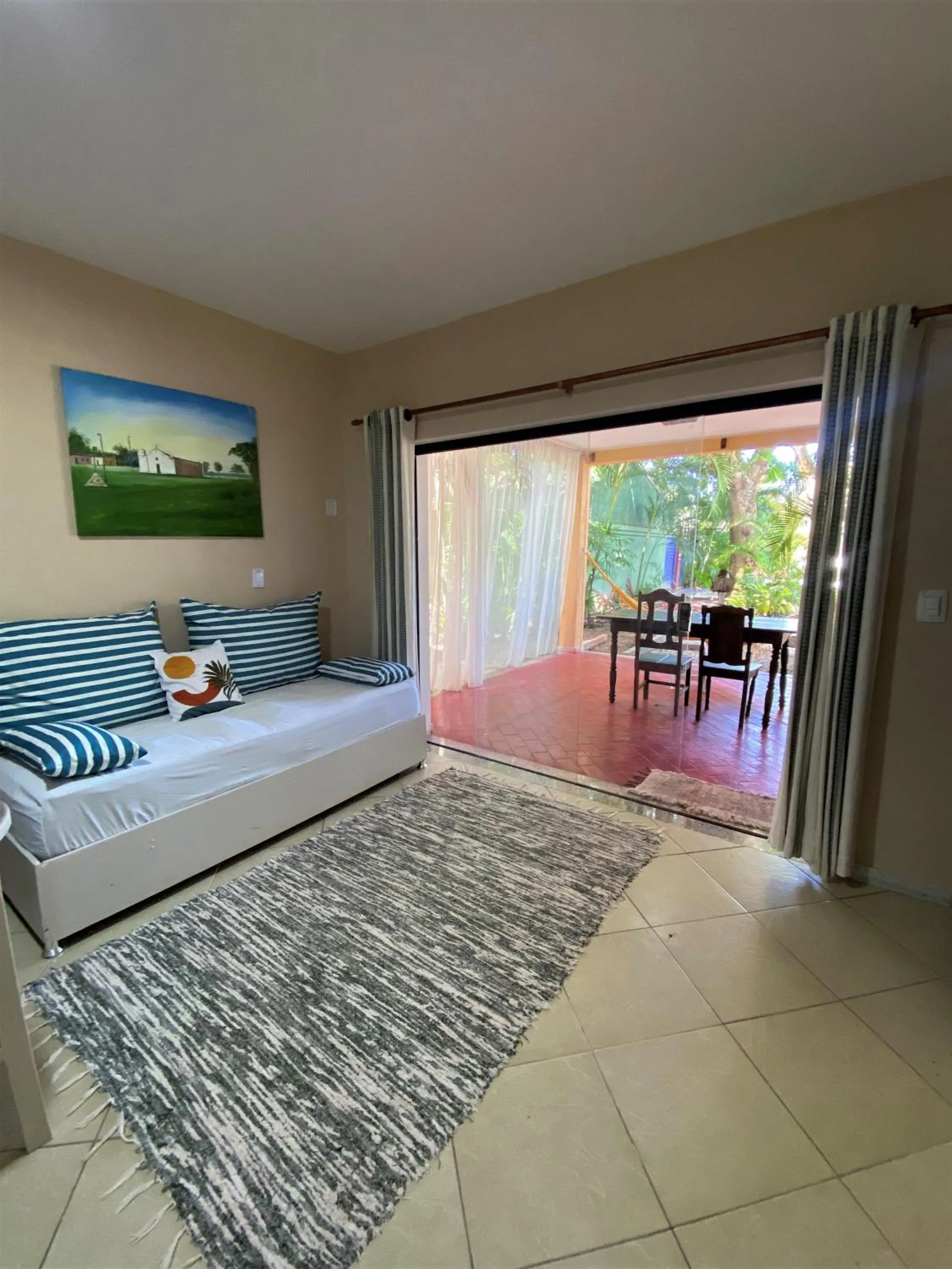 Bed in Ouro Sobre Azul Apart Hotel