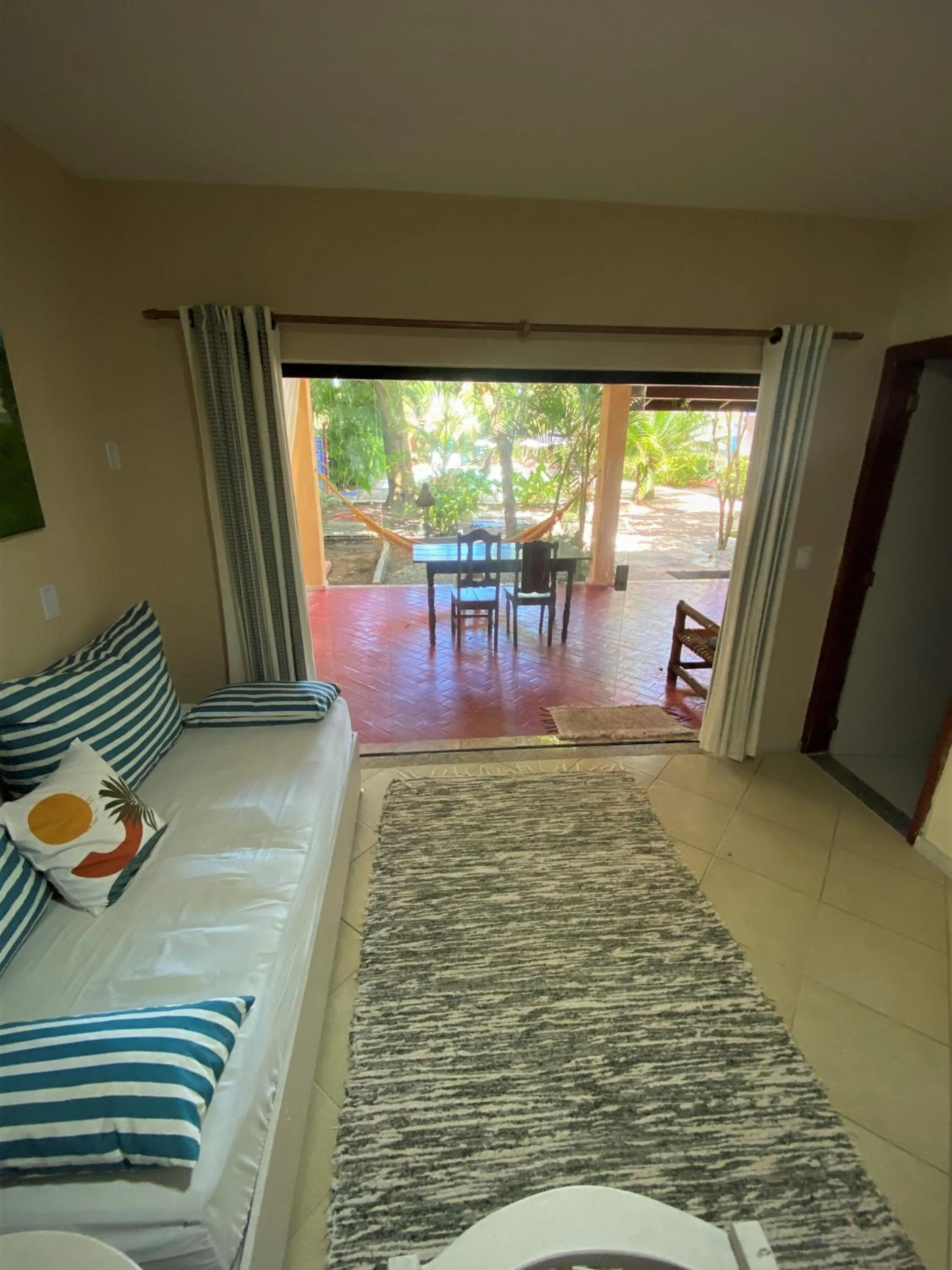 Bed in Ouro Sobre Azul Apart Hotel