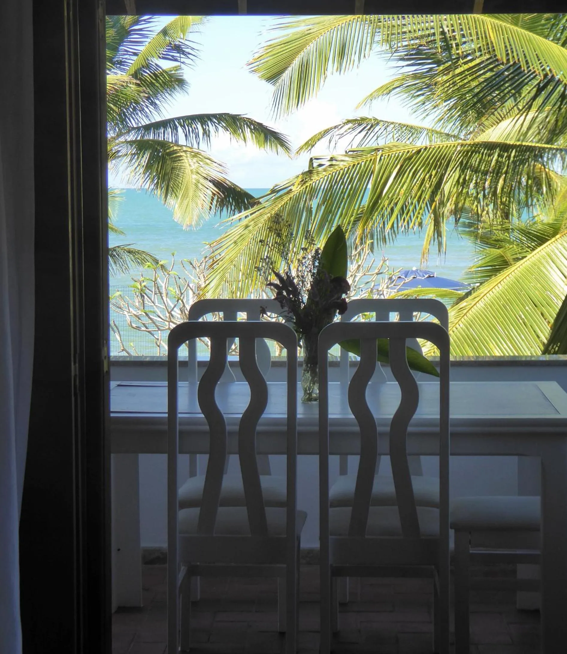 Sea view in Ouro Sobre Azul Apart Hotel